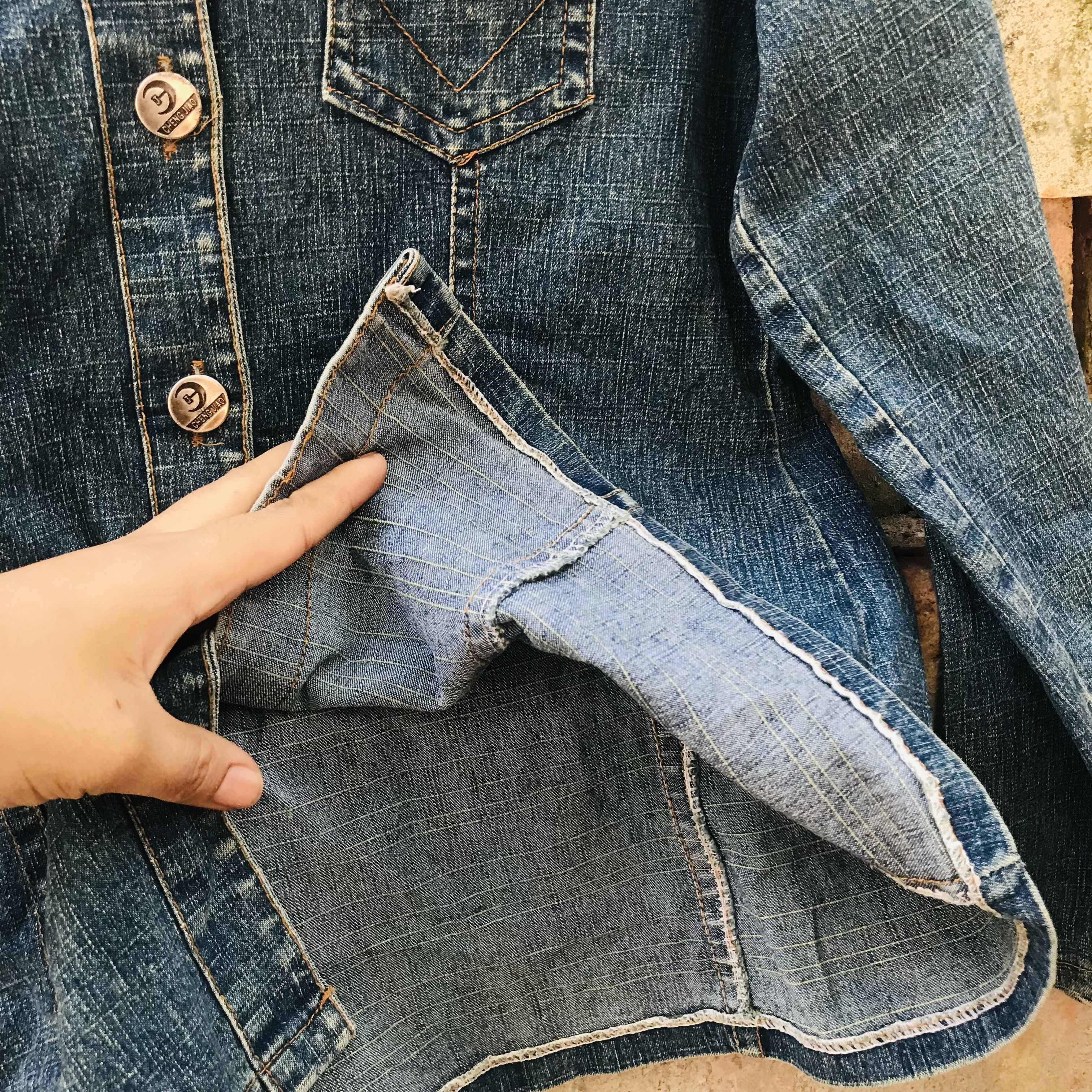 Japanese Brand × Vintage Vintage Japanese Denim Shirt Size M / US 6-8 / IT 42-44 - 8 Thumbnail