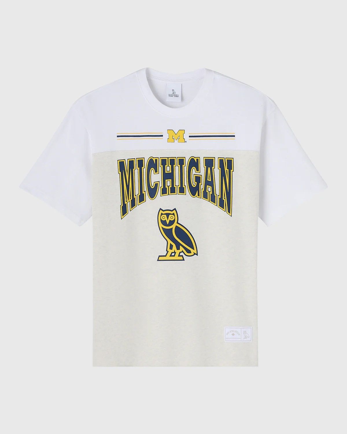 NCAA OVO NCAA Michigan Wolverines Paneled T-Shirt Size US L / EU 52-54 / 3 - 1 Thumbnail