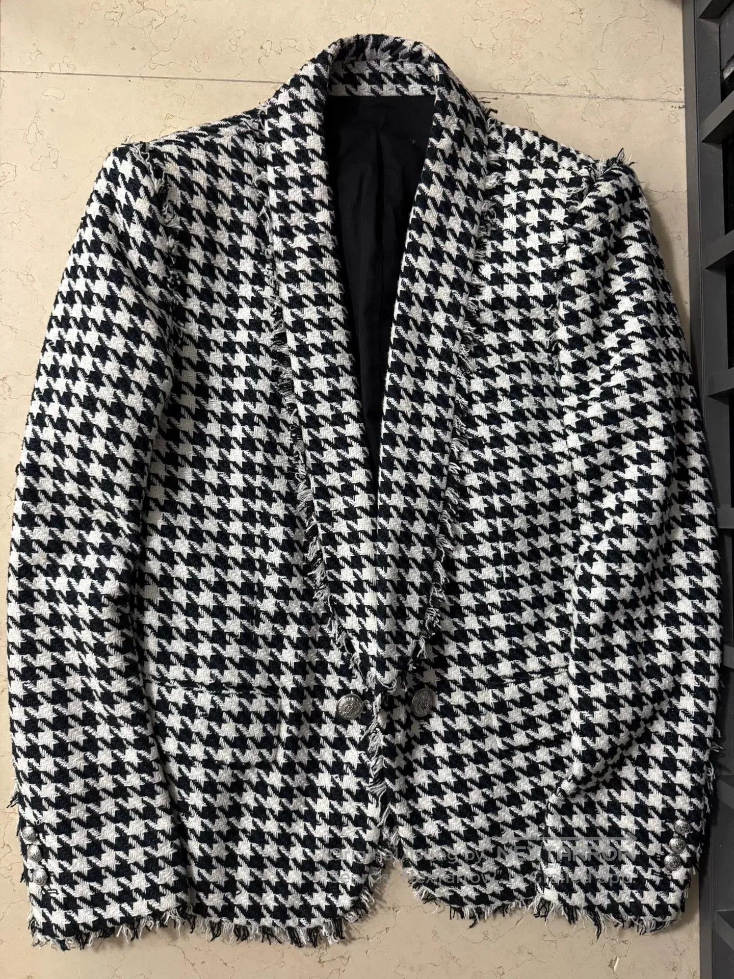 Balmain Balmain Runway Houndstooth Blazer. Size US L / EU 52-54 / 3 - 1 Thumbnail