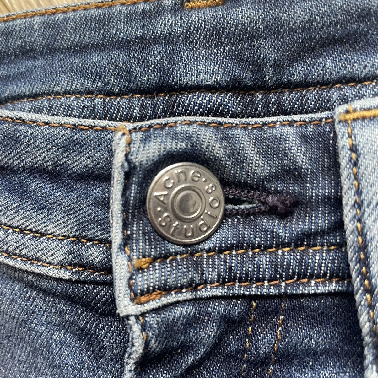 Acne Studios Acne Studios Blå Konst Climb Mid Blue Jeans Size 25" / US 0 / IT 36 - 5 Thumbnail