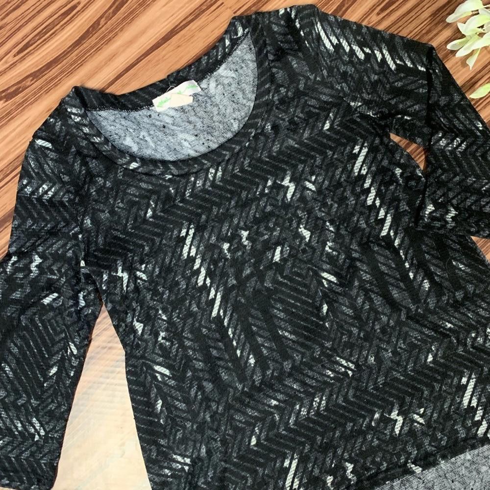 Designer Staring at Stars/Anthro - Abstract Geometric, 3/4 Sleeve, S Size S / US 4 / IT 40 - 2 Thumbnail