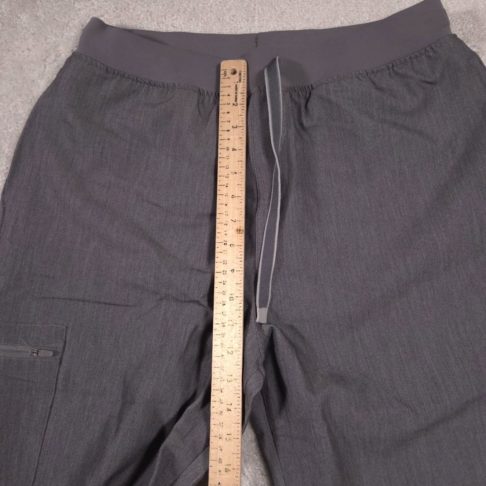 Vintage Onna by Premier Pants Womens XL Gray Jogger Way Stretch Zip Pocket Athletic Size 40" / US 18 - 7 Thumbnail