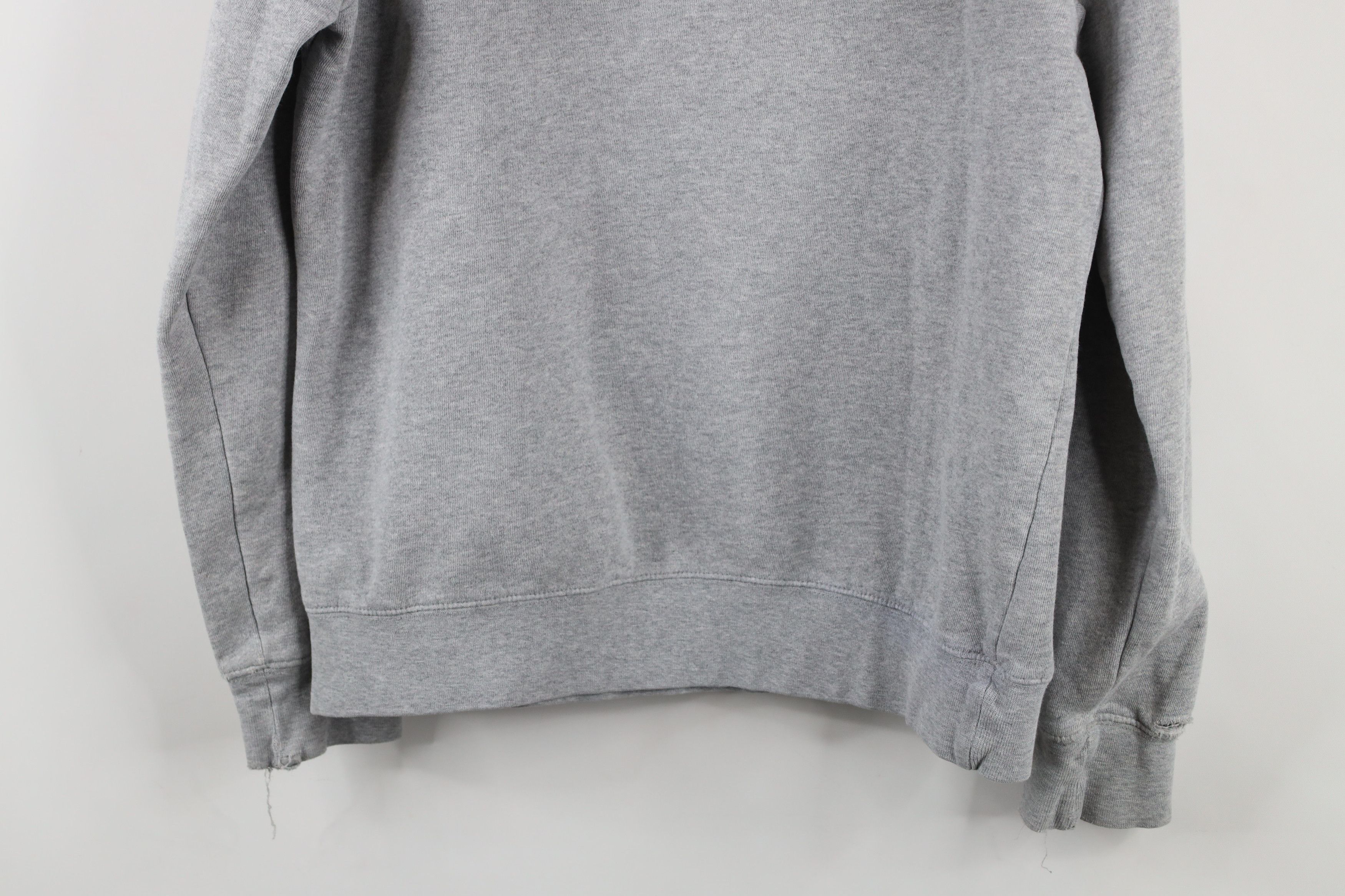 Fox Racing × Vintage Vintage Fox Racing Big Logo Hoodie Sweatshirt Heather Gray Size US S / EU 44-46 / 1 - 14 Thumbnail
