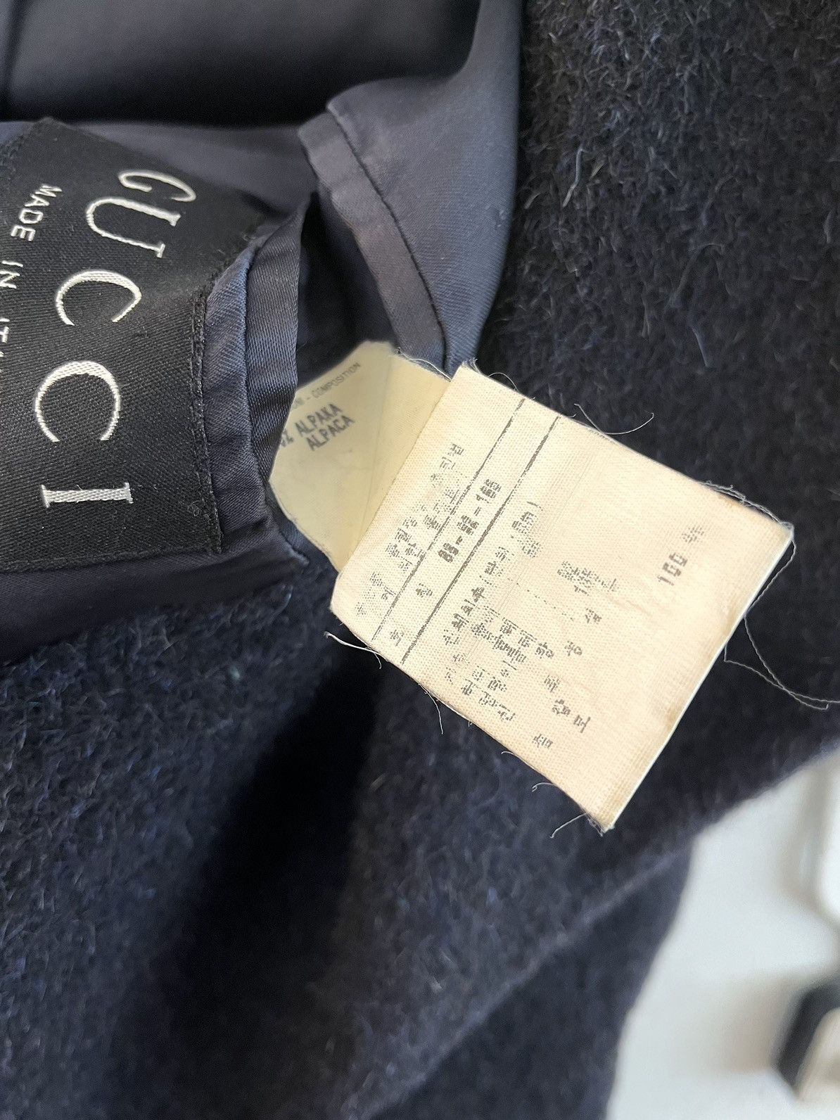Gucci × Tom Ford GUCCI TOM FORD 1995 Alpaca Coat Size M / US 6-8 / IT 42-44 - 8 Thumbnail