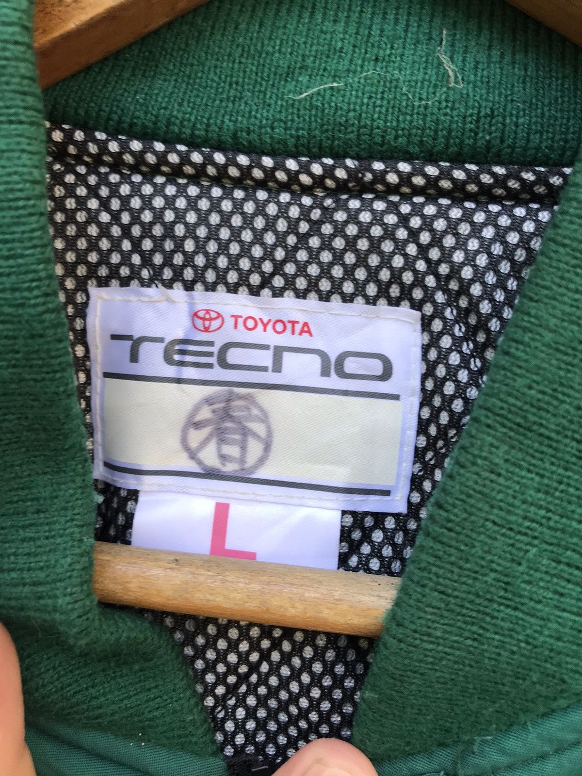 Japanese Brand RARE VINTAGE TOYOTA TECNO TOYOPET BOMBER JACKET RACING Size US L / EU 52-54 / 3 - 9 Thumbnail