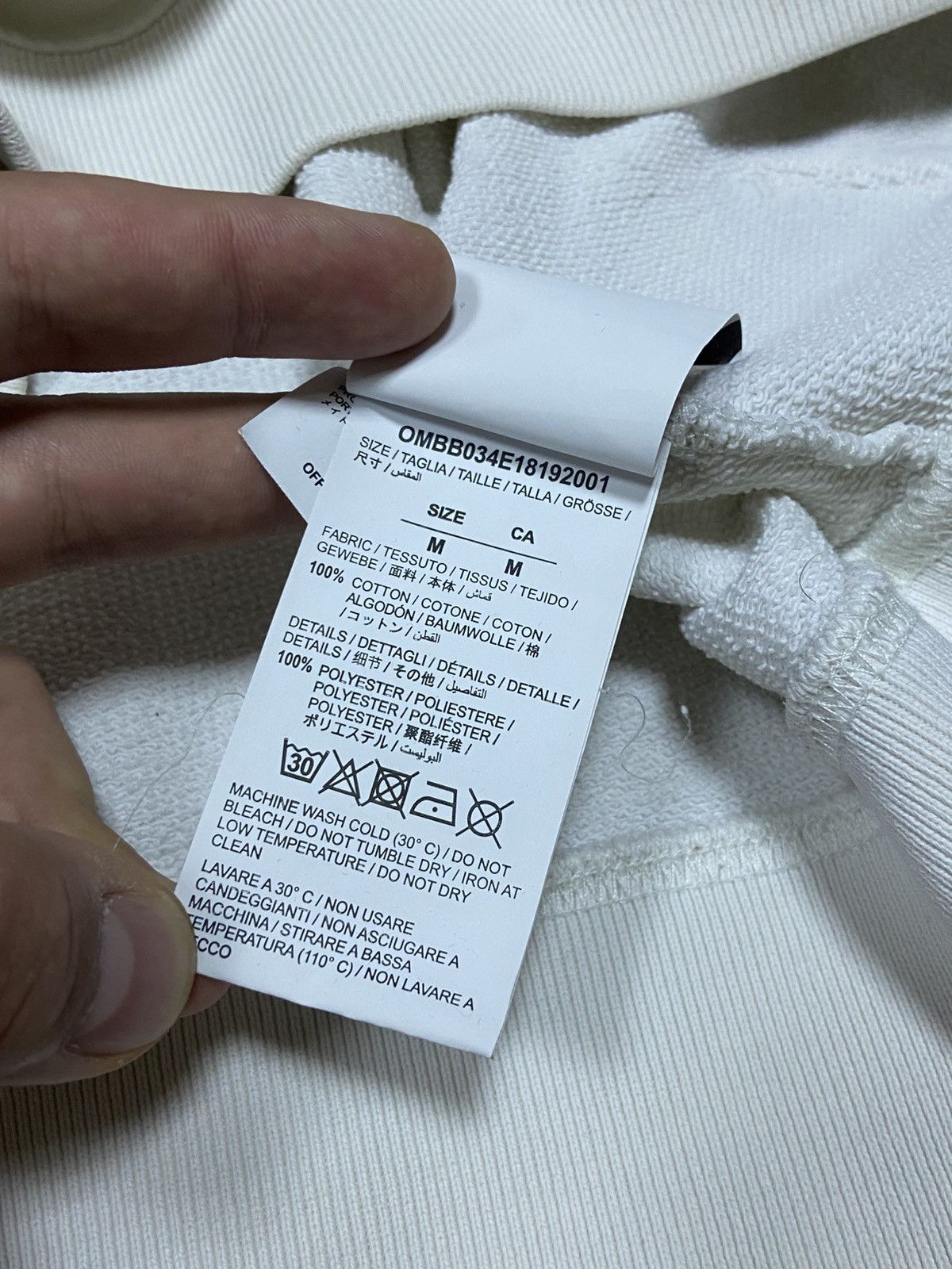 Off-White Off White small embroidered logo hoodie hat Size US M / EU 48-50 / 2 - 9 Thumbnail