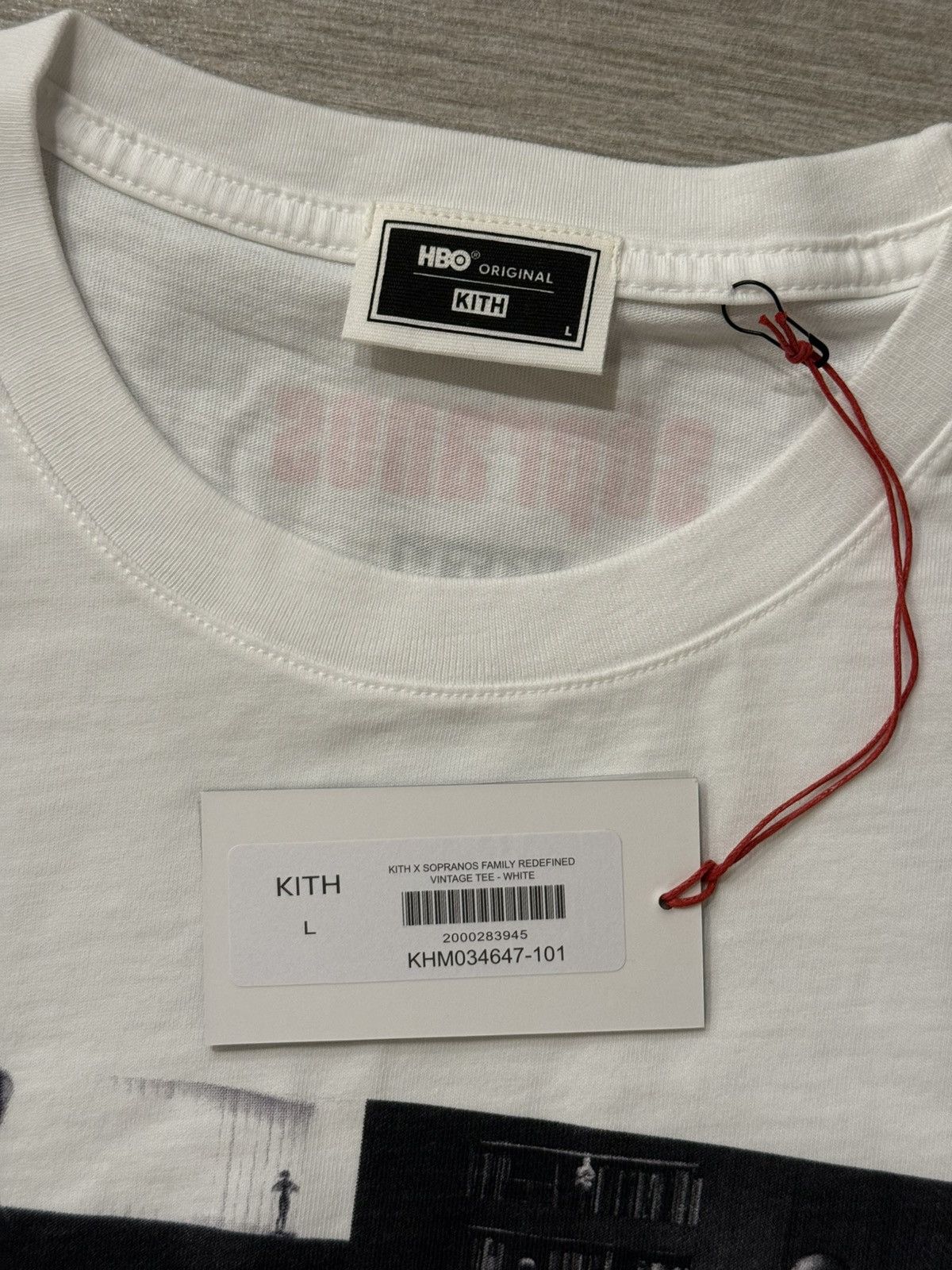 Kith KITH The Sopranos Family Redefined Vintage Tee White Sz L Size US L / EU 52-54 / 3 - 4 Thumbnail