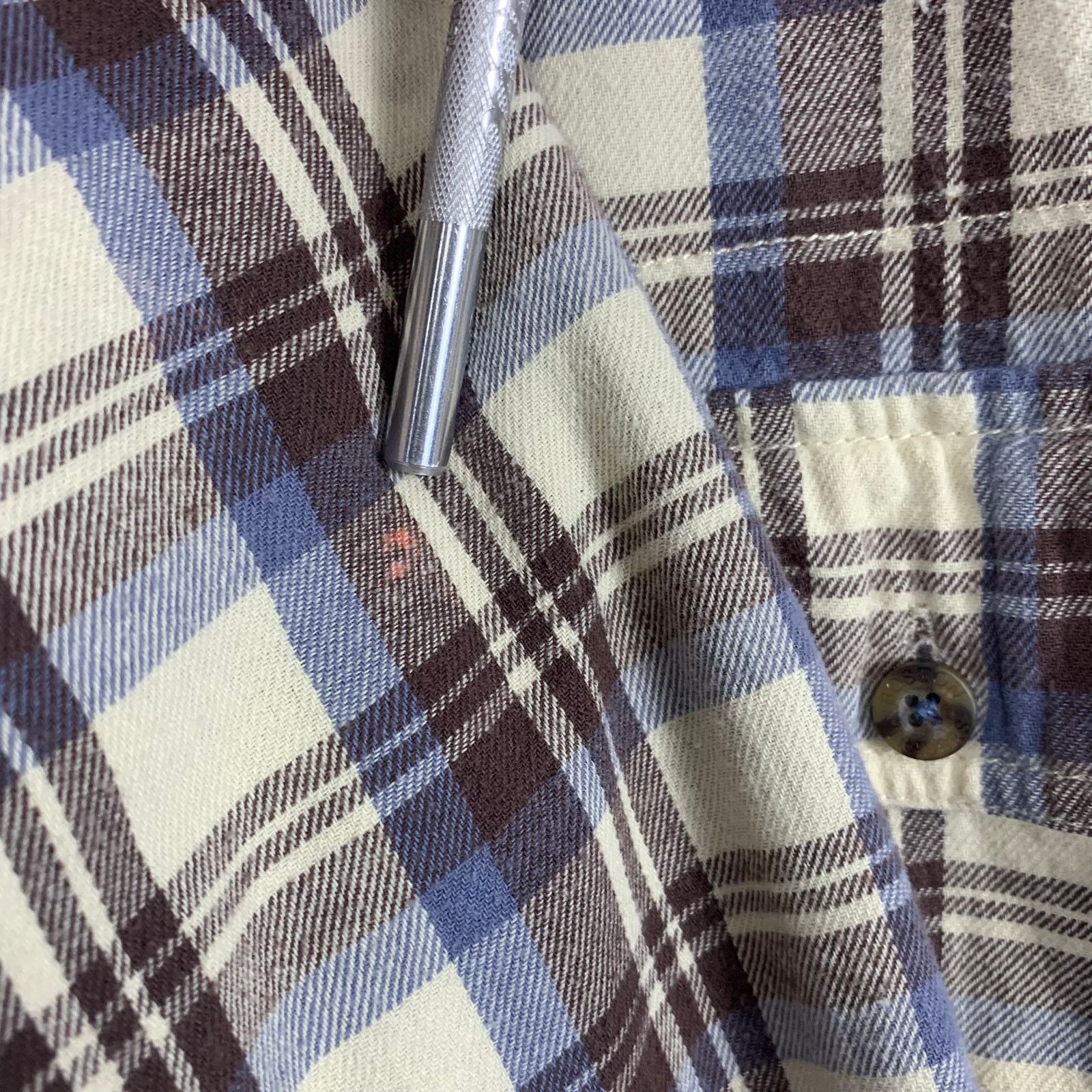 Boston Traders Boston Traders Flannel Shacket Men's Large Brown Thrashed Size US L / EU 52-54 / 3 - 11 Thumbnail
