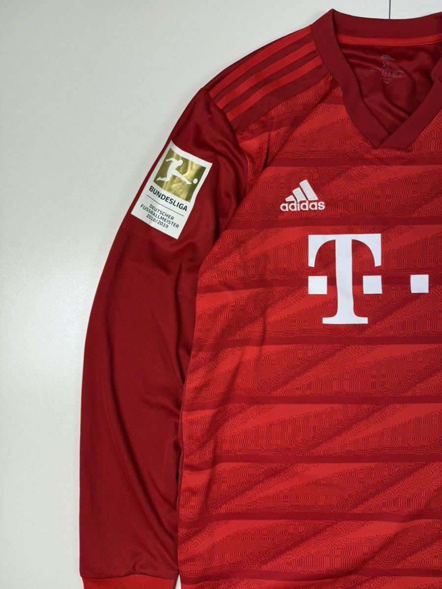 Adidas FC Bayern Munich Lewandowski #9 Long Sleeve Jersey Size US XL / EU 56 / 4 - 3 Thumbnail
