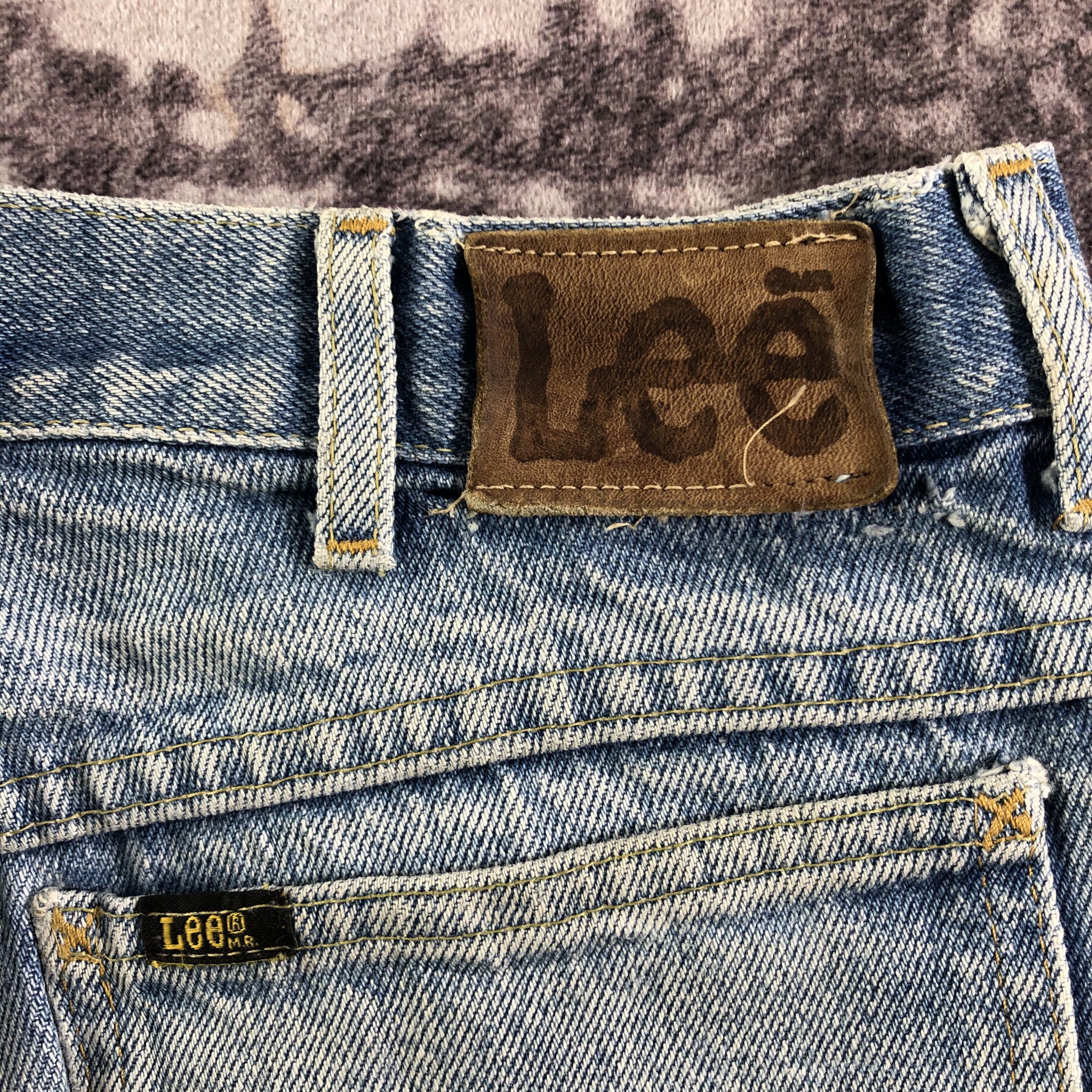 Lee × Vintage Vintage 90s Light Wash Lee Jeans-JM3255 Size US 30 / EU 46 - 6 Thumbnail