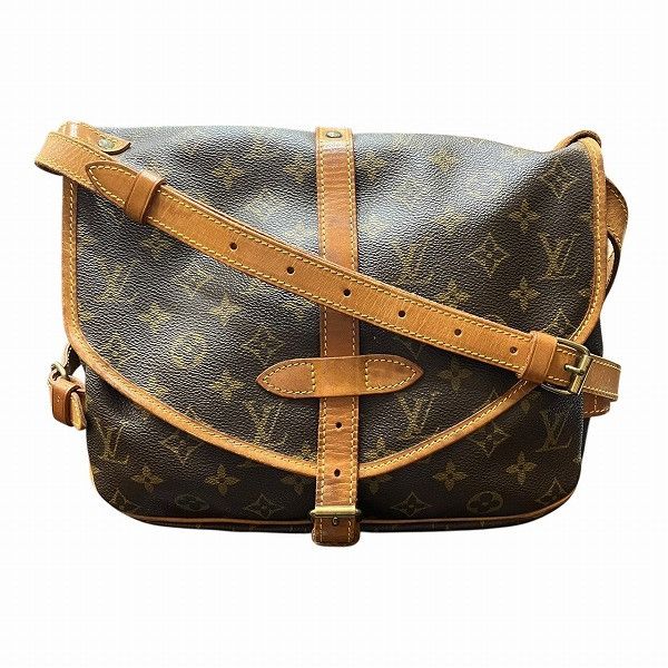 Louis Vuitton Louis Vuitton Louis Vuitton Saumur 30 Monogram Shoulder Bag Canvas Shoulder Bag M42256 Size ONE SIZE - 1 Thumbnail