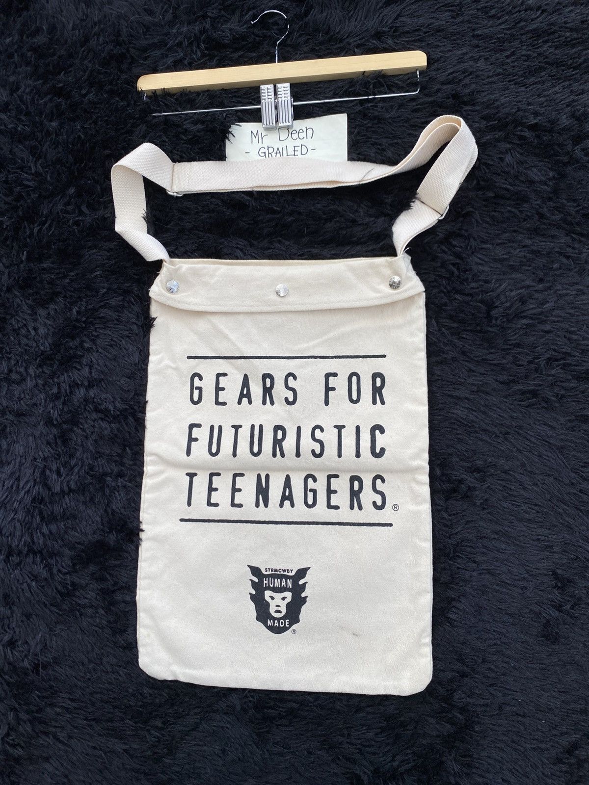 Human Made HUMAN MADE NIGO BRAND 2 WAY SHOULDER BAG Size ONE SIZE - 12 Thumbnail