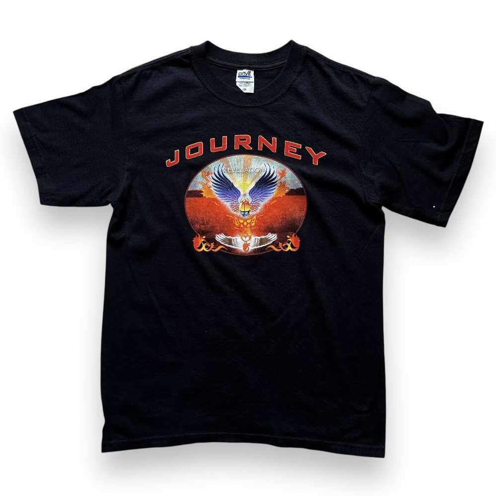 Anvil × Vintage Journey Rock Band Revelation Album TShirt New Anvil Tag Size US M / EU 48-50 / 2 - 1 Thumbnail