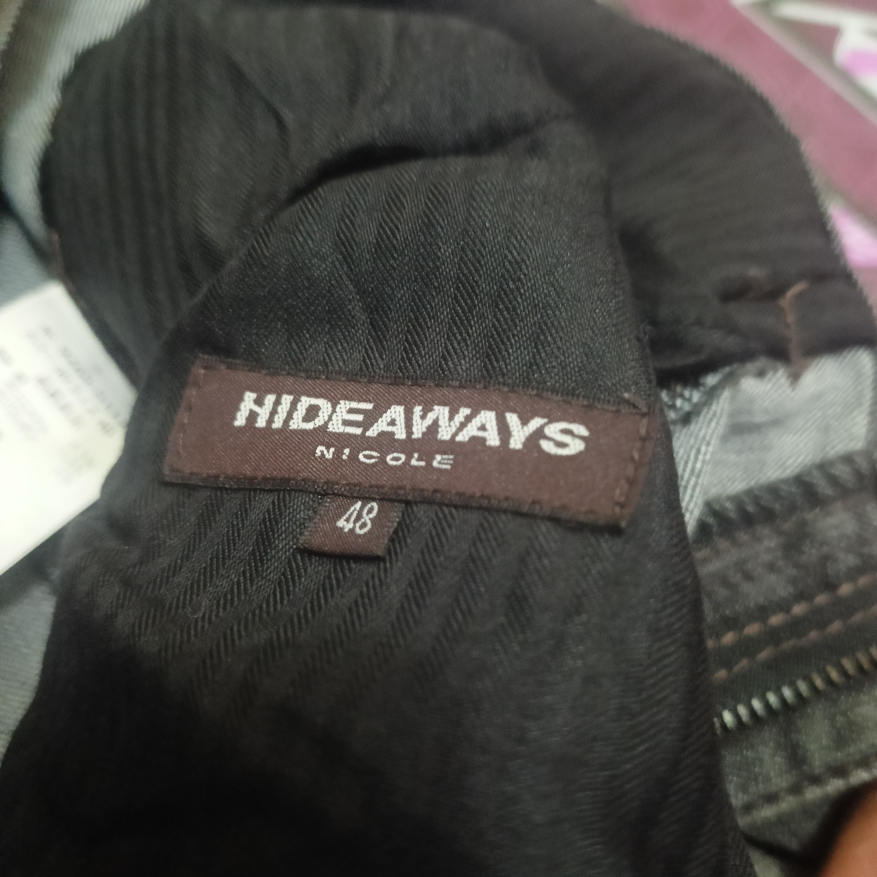 Nicole Club Japanese Hideaways Nicole Stretch Jeans Lining Twist Leg Size US 31 - 8 Thumbnail