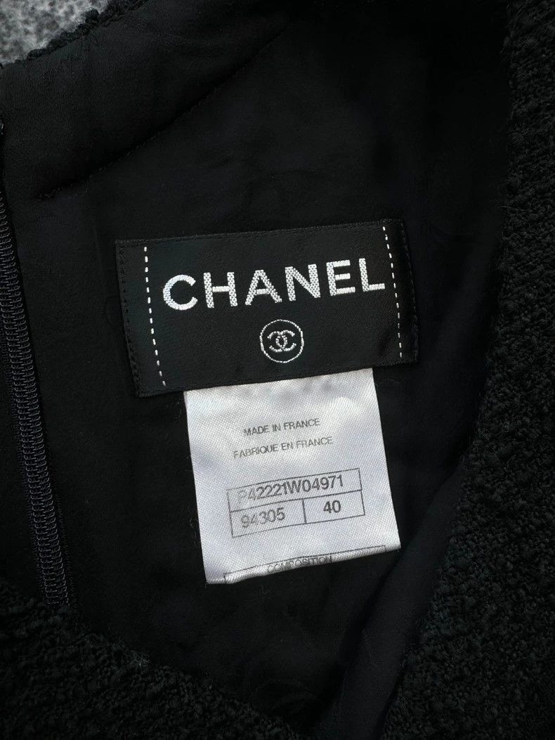 Chanel Chanel Black Mermaid Dress -2505 Size US 40 / EU 56 - 3 Thumbnail