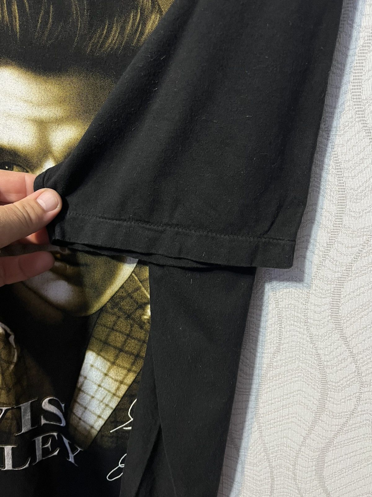 Band Tees × Vintage Vintage 1990 Elvis Presley Legend Rock&Roll Singer T-Shirt Size US L / EU 52-54 / 3 - 3 Thumbnail