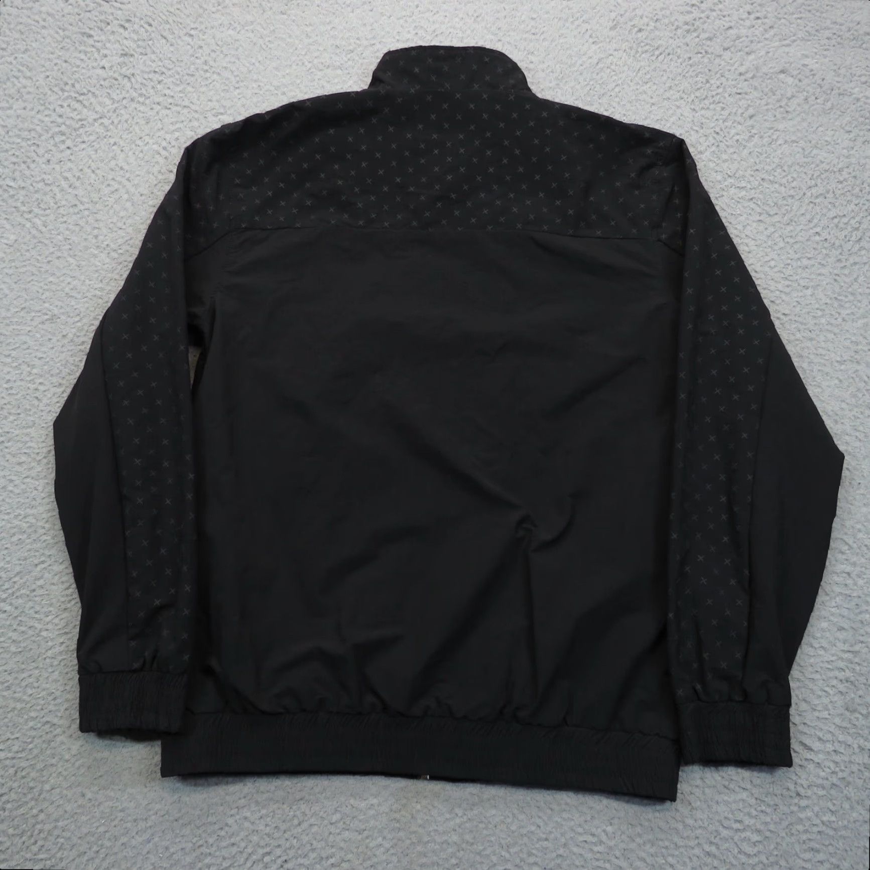I Love Ugly I Love Ugly Jacket Mens Medium Black Full Zip Windbreaker Streetwear Track Jacket Size US M / EU 48-50 / 2 - 2 Thumbnail