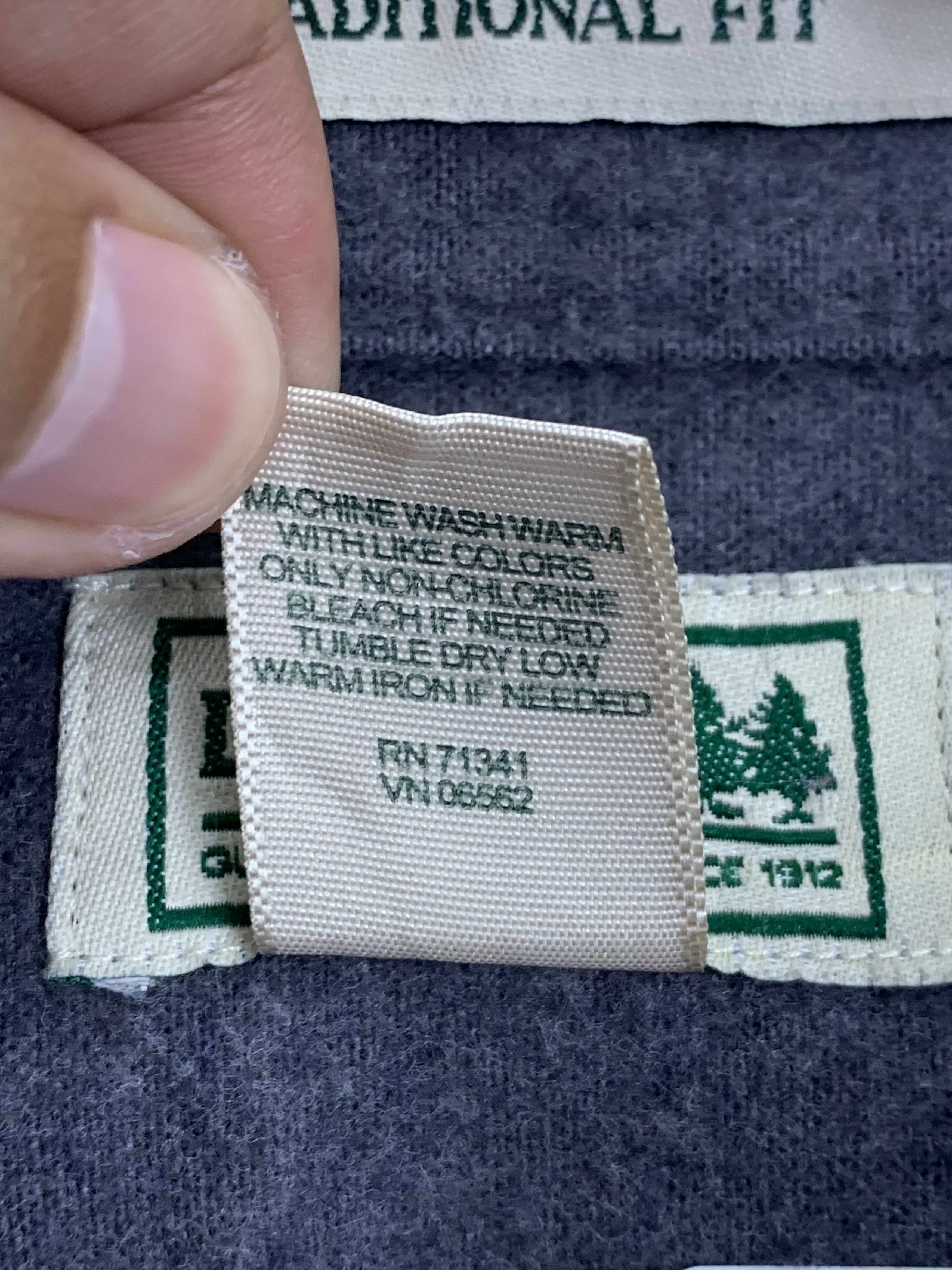 L.L. Bean Vintage 90s L.L. Bean Button Up Jacket J0902 Size US L / EU 52-54 / 3 - 6 Thumbnail