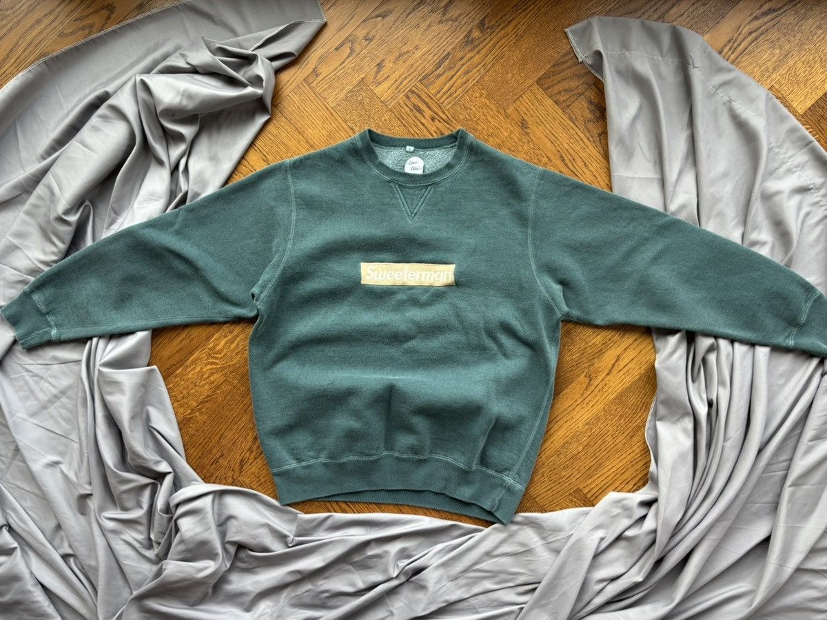 Band Tees × Rap Tees Ramriddlz Sweeterman Boxlogo Crewneck Pullover Overdyed Fade Size US S / EU 44-46 / 1 - 6 Thumbnail