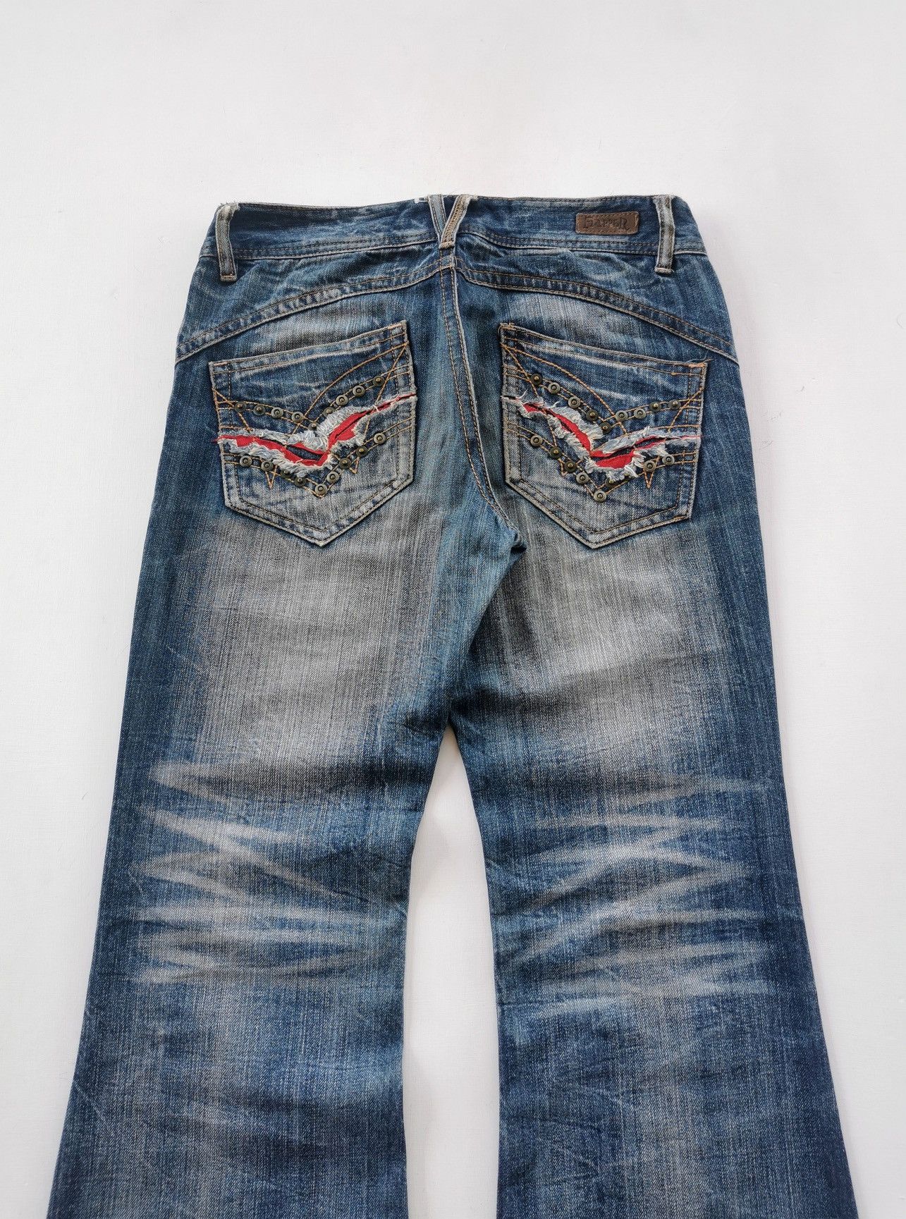 14th Addiction Flared Bootcut Fiapper Japan Jeans Size US 30 / EU 46 - 5 Thumbnail