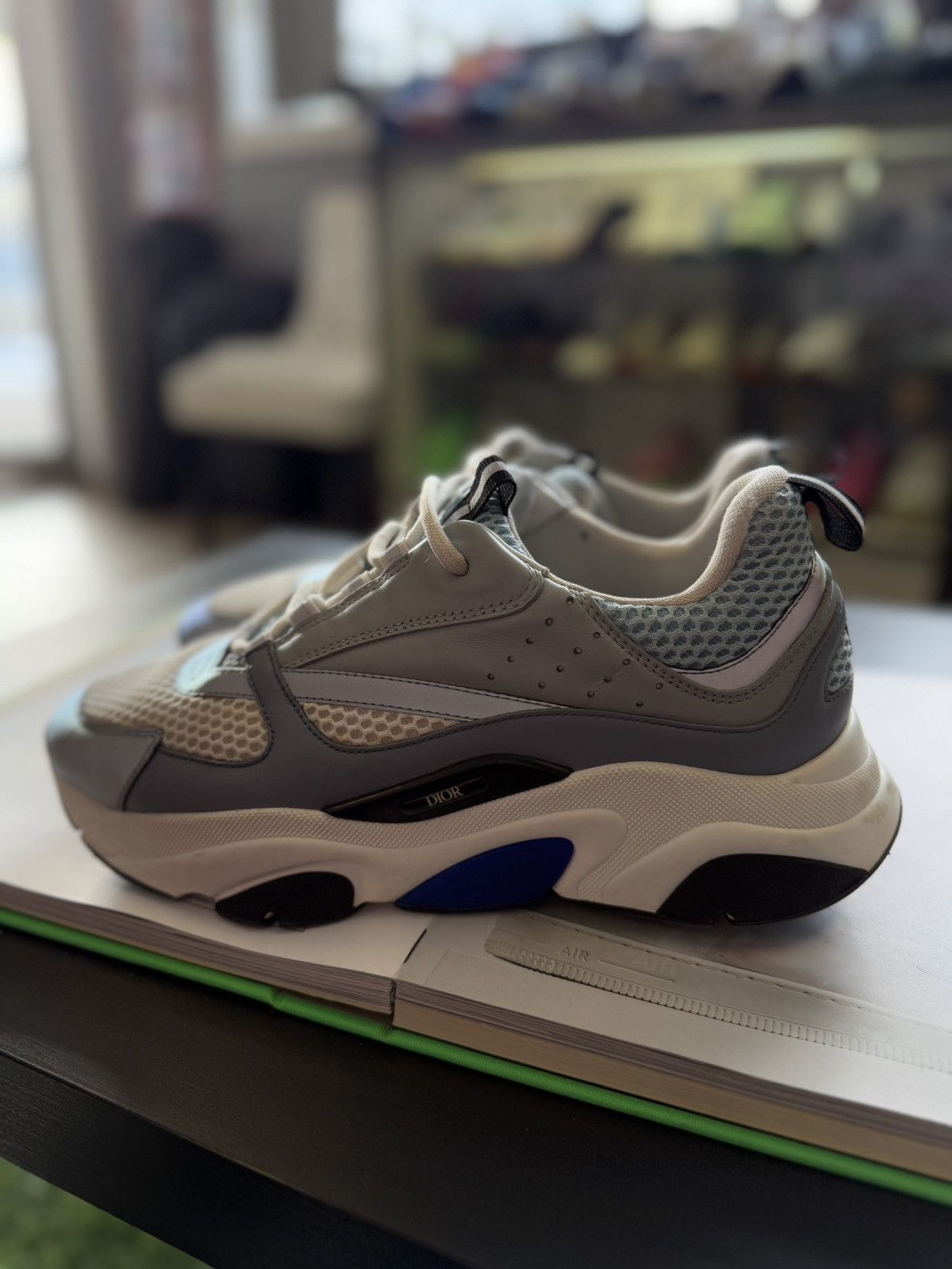 Dior Dior B22 Blue White Sneakers Size 43EU/10US Size US 10 / EU 43 - 4 Thumbnail