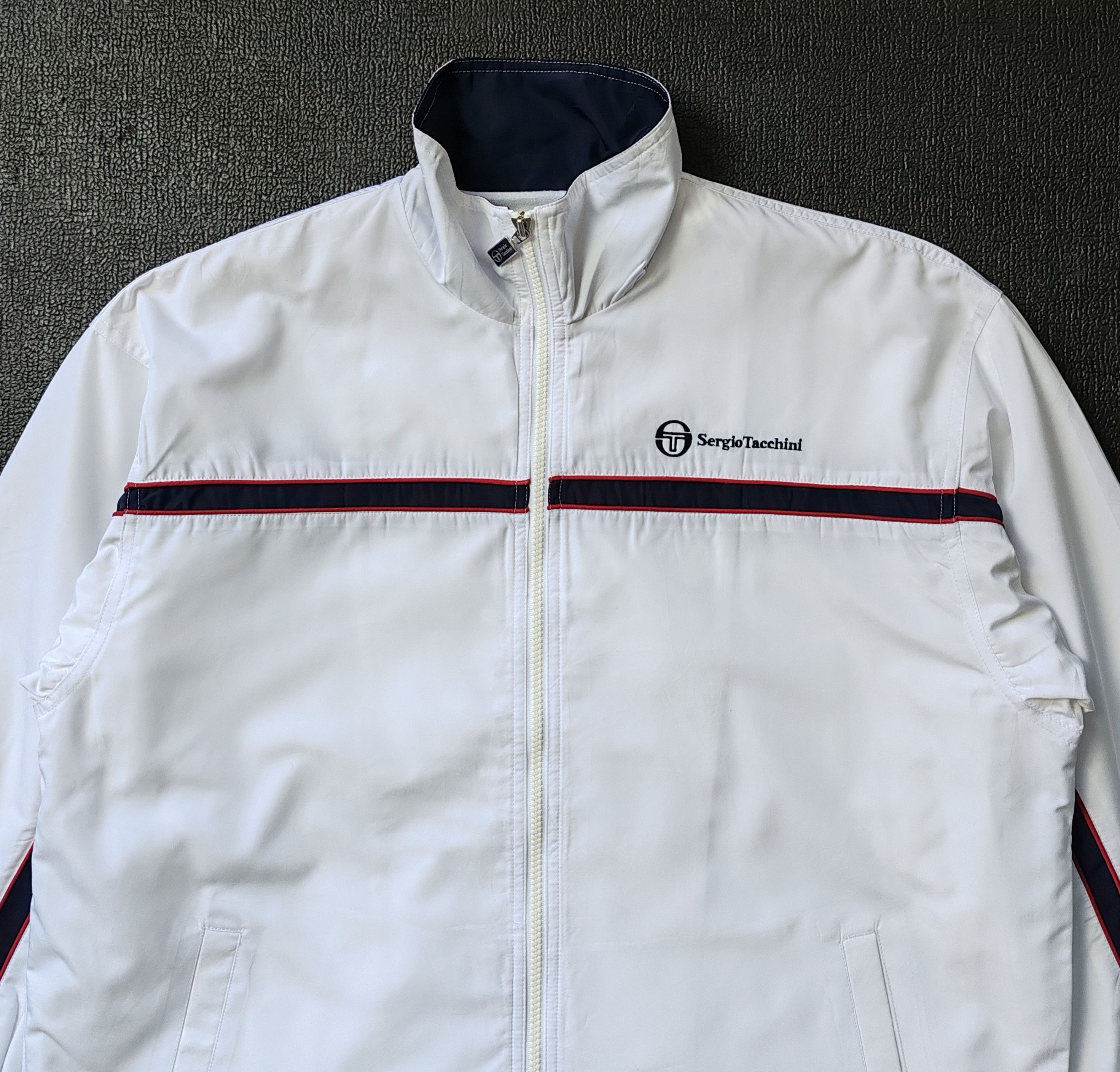 Sergio Tacchini Sergio Tacchini Vintage Windbreaker Jacket size Small Size US S / EU 44-46 / 1 - 3 Thumbnail