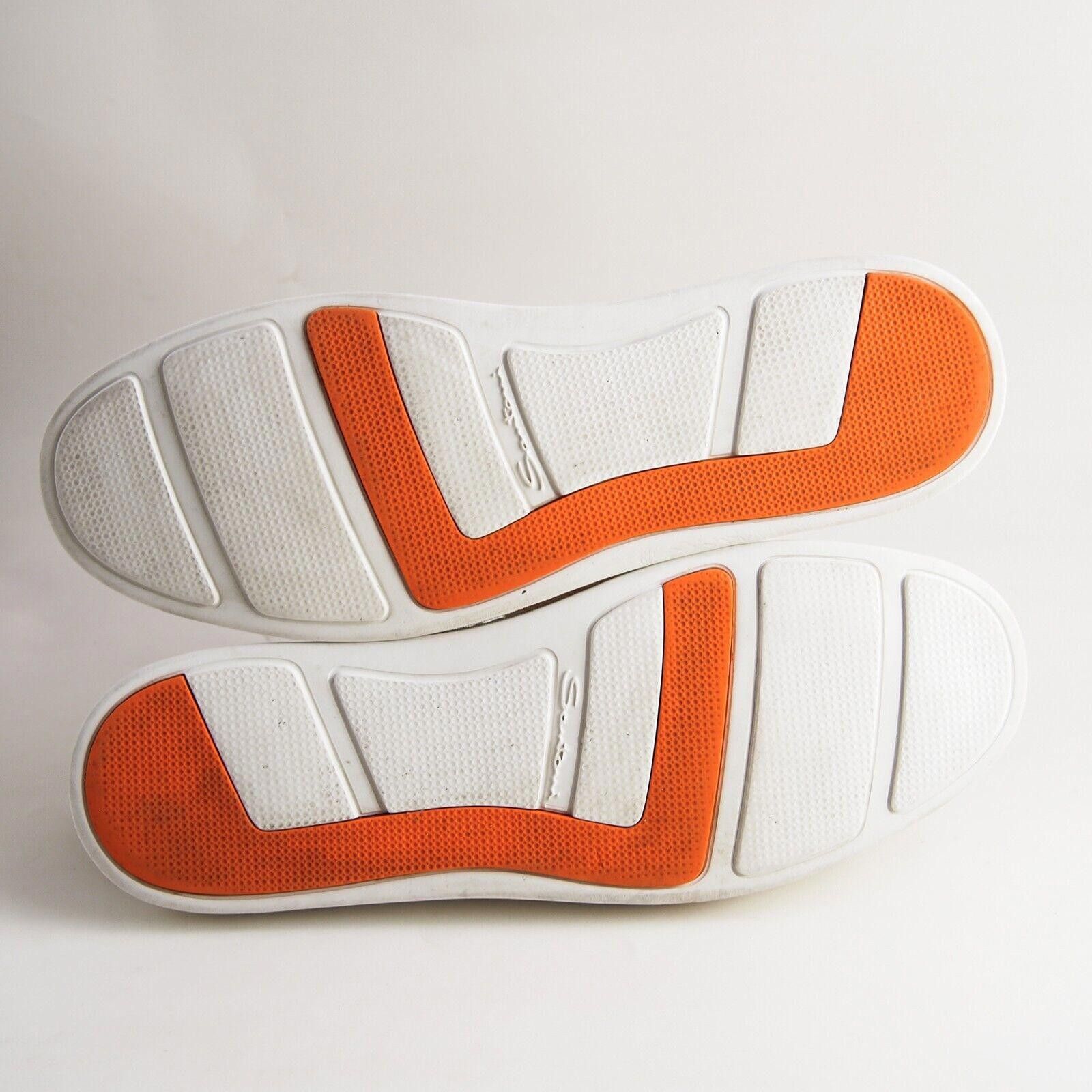 Santoni Santoni Low Top Sneakers Orange Suede Size US 11 EU 44 Size US 11 / EU 44 - 9 Thumbnail