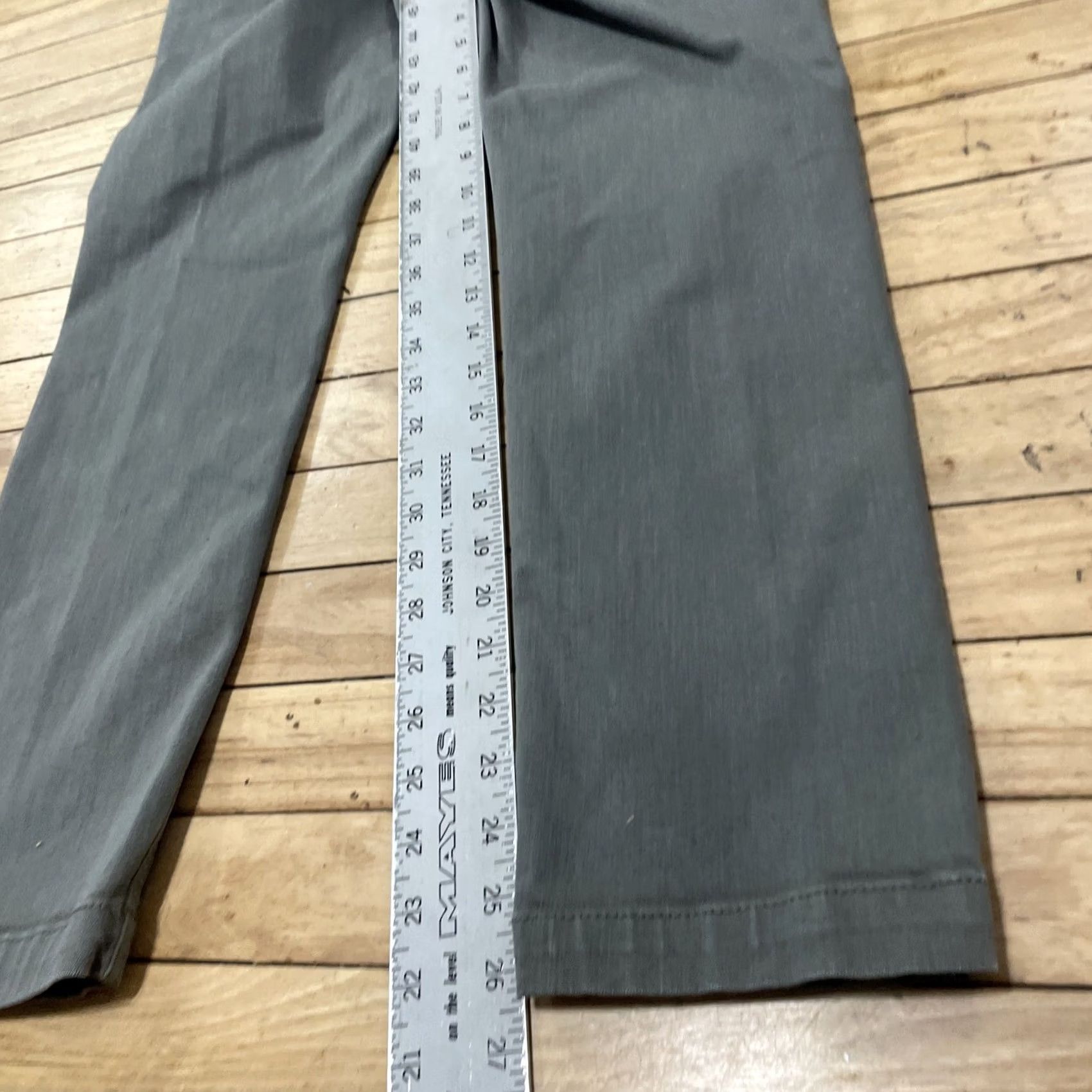 J. Jill VINTAGE J. Jill Cargo Pants Womens Size 6 Green Floral Embroidered Twill Outdoor Pockets Straight Inseam 27" Regular Mens Girls Women Size 28" / US 6 / IT 42 - 7 Thumbnail