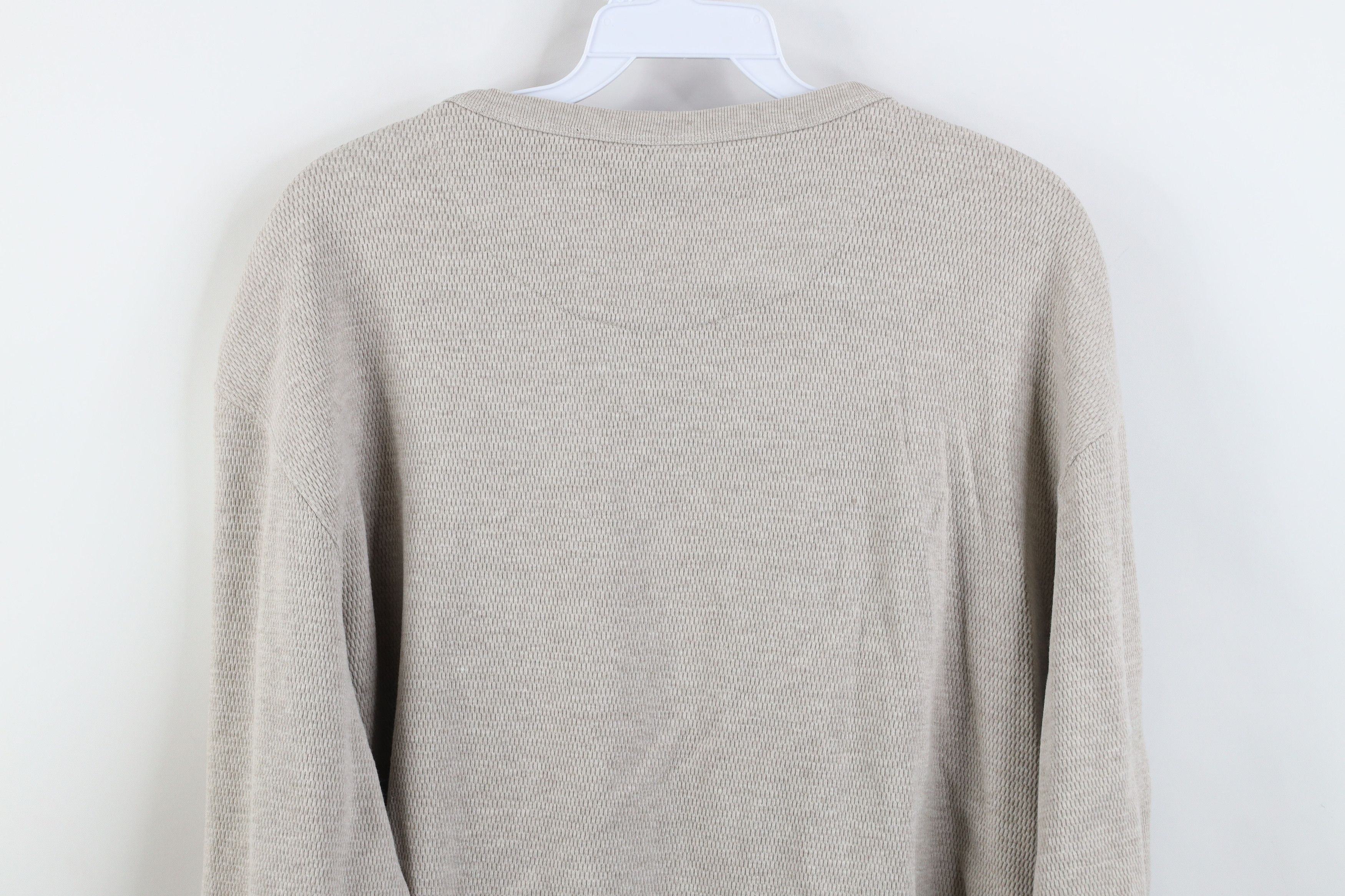 Gap Vintage Y2K Gap Thermal Waffle Knit Long Sleeve T-Shirt Size US XL / EU 56 / 4 - 11 Thumbnail
