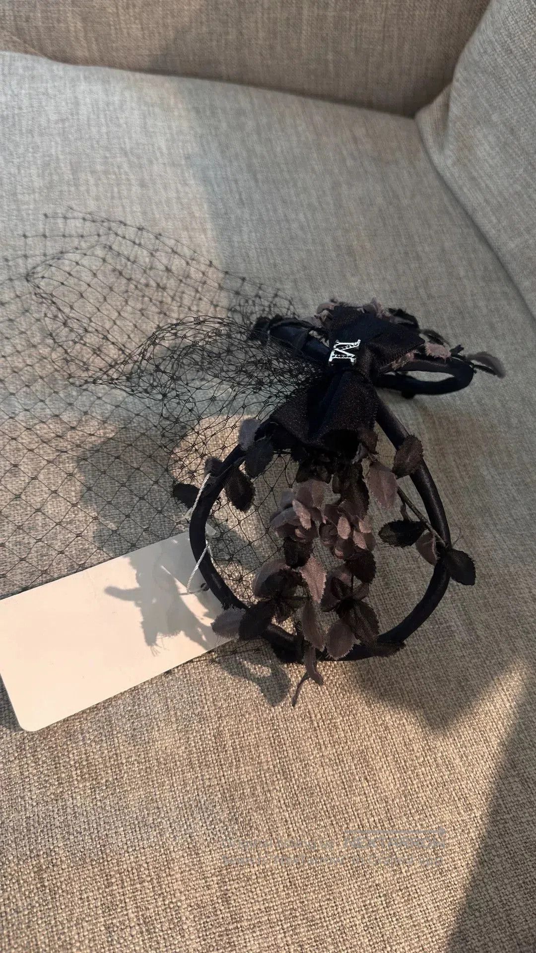 Maison Michel Maison Michel Headpiece with Veil. Size ONE SIZE - 4 Thumbnail