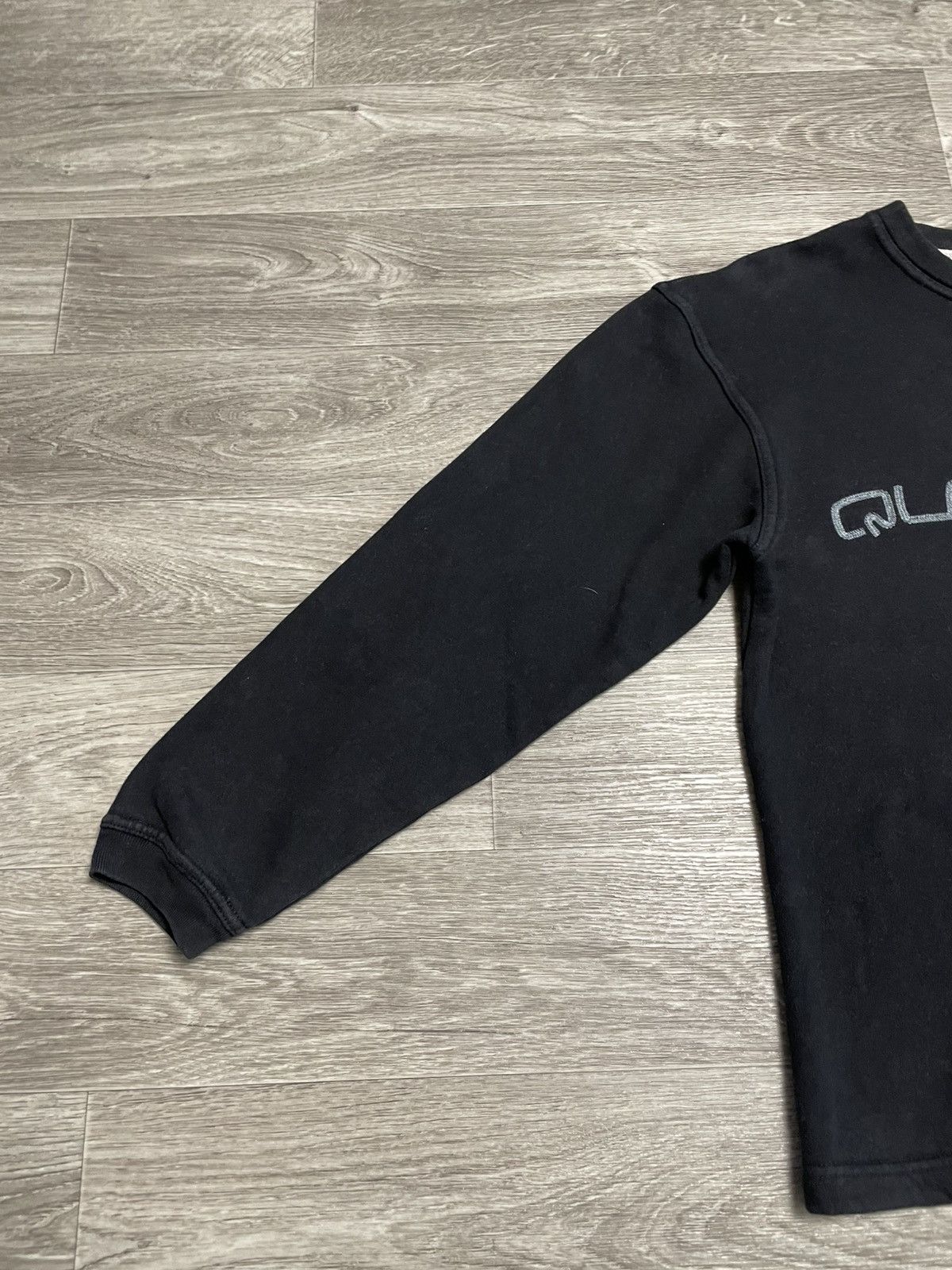 Quiksilver Vintage Quicksilver Surf Style Black Sweatshirt 90s Size US S / EU 44-46 / 1 - 4 Thumbnail