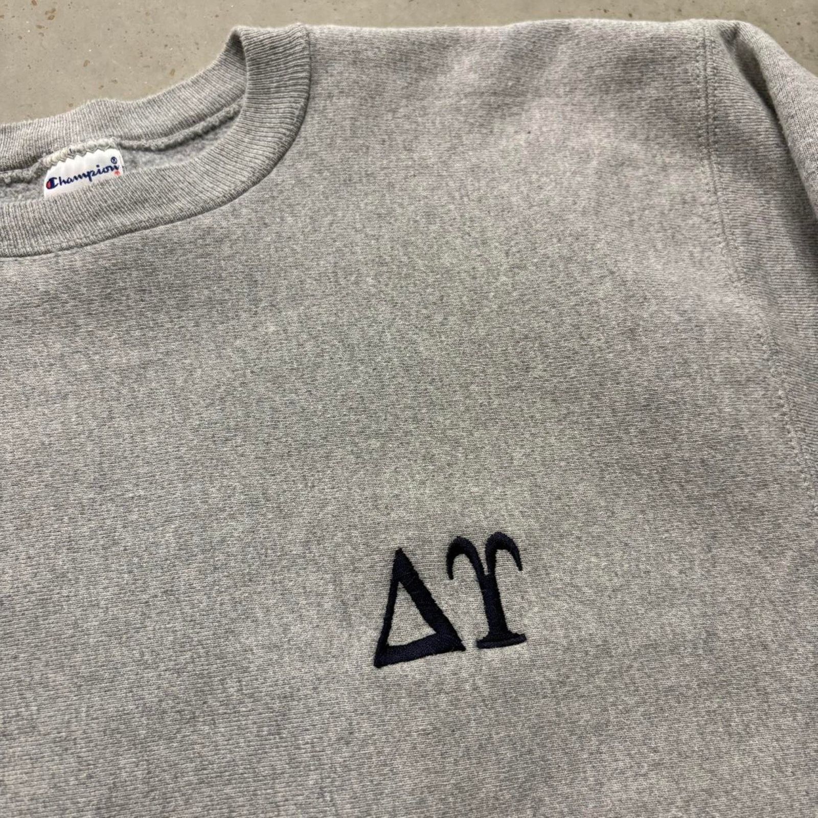 Champion × Vintage Crazy Vintage 90s Champion Reverse Weave Fraternity Crewneck Size US XL / EU 56 / 4 - 5 Thumbnail