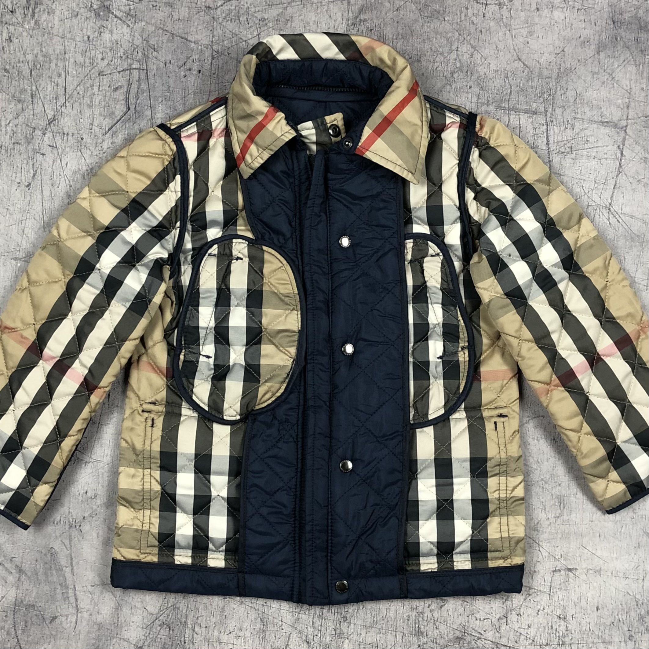Burberry Burberry London Nova Check Quilted Liner Kids Jacket Size US XXS / EU 40 - 1 Thumbnail