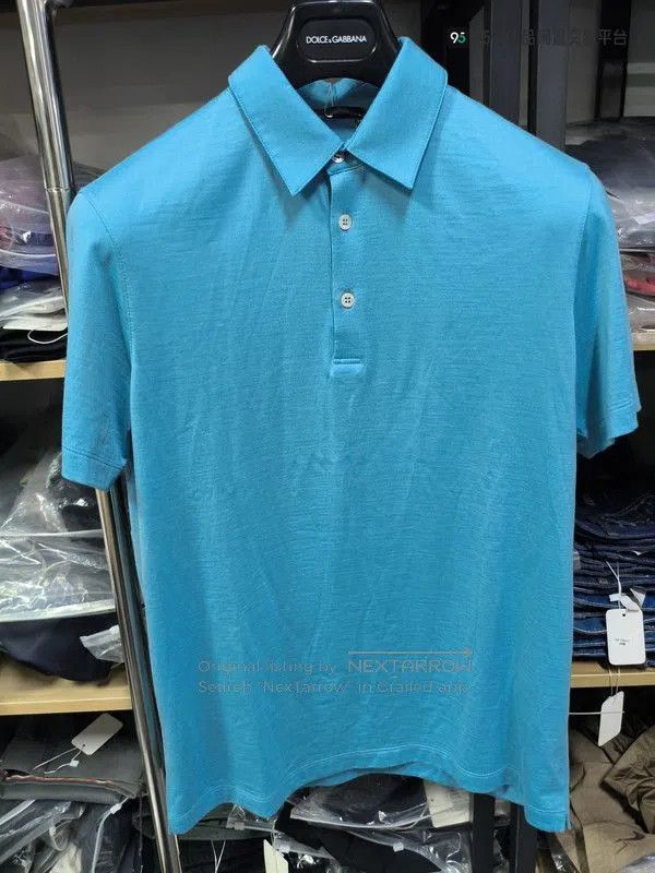Loro Piana Loro Piana Solid Lapel Pullover Polo Shirt. Size US S / EU 44-46 / 1 - 4 Thumbnail