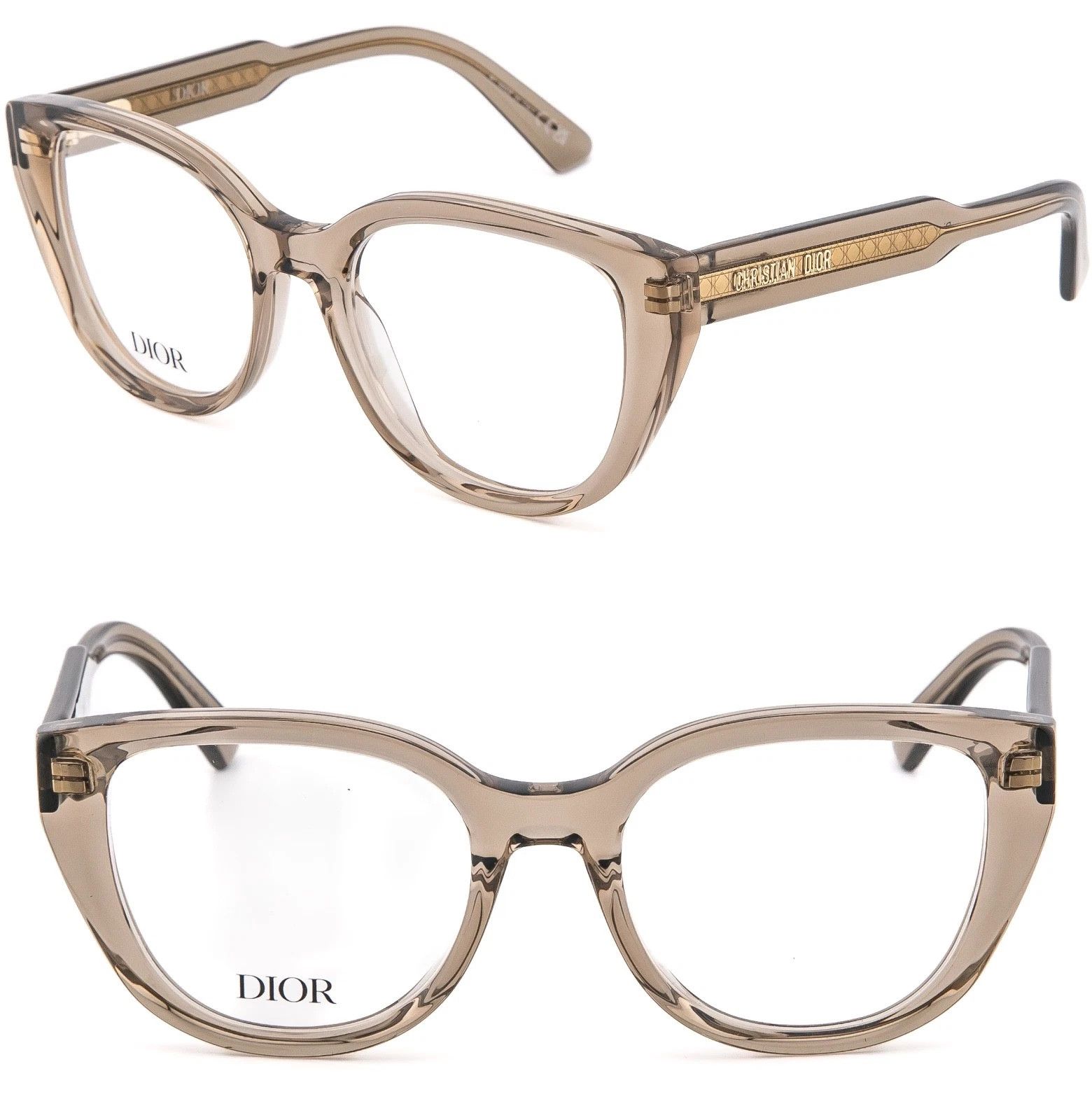 Christian Dior Monsieur CHRISTIAN DIOR PRISMEO B1I Crystal Brown CD50107I PRISME Size ONE SIZE - 1 Thumbnail