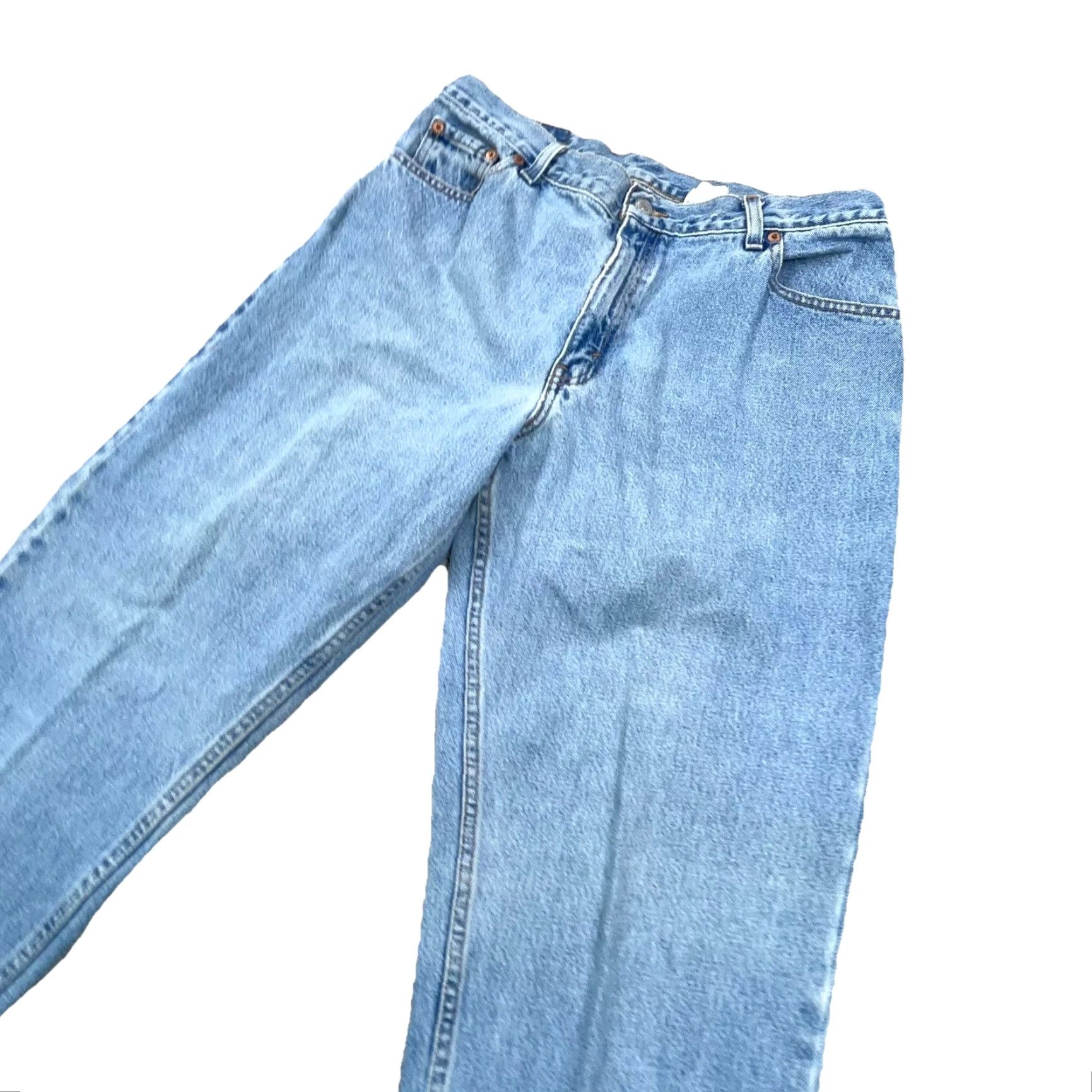 Levi's VINTAGE Levi's 550 Jeans Women 5-Pocket Design Relaxed Tapered Fit 31x30 Blue 80s 90s USA Mens Womens Girls Boys 731 Size 36" / US 14 / IT 50 - 6 Thumbnail
