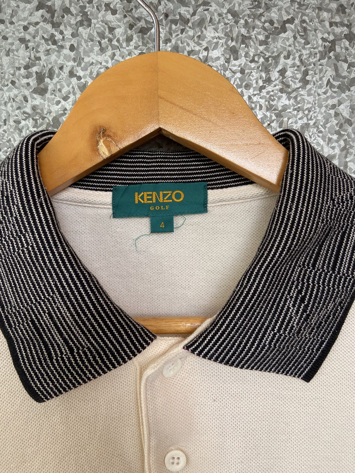 Kenzo Vintage Kenzo polo tee long Sleeve Size US L / EU 52-54 / 3 - 5 Thumbnail