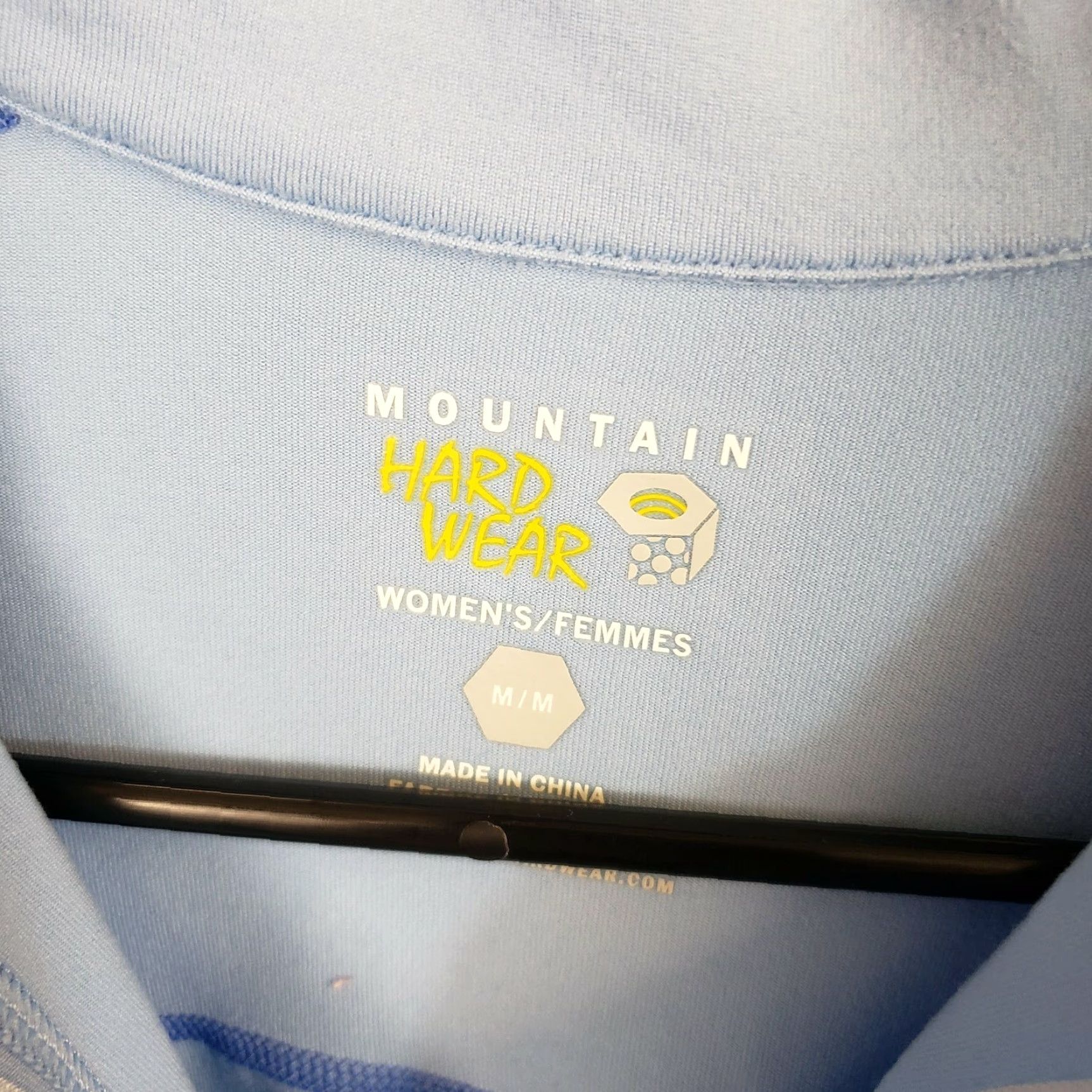 Mountain Hardwear Mountain Hardwear Womens 1/4 Zip Pullover Shirt M Blue Long Sleeve Activewear Pullover 89% polyester 11% elastane Vintage No Size M / US 6-8 / IT 42-44 - 5 Thumbnail