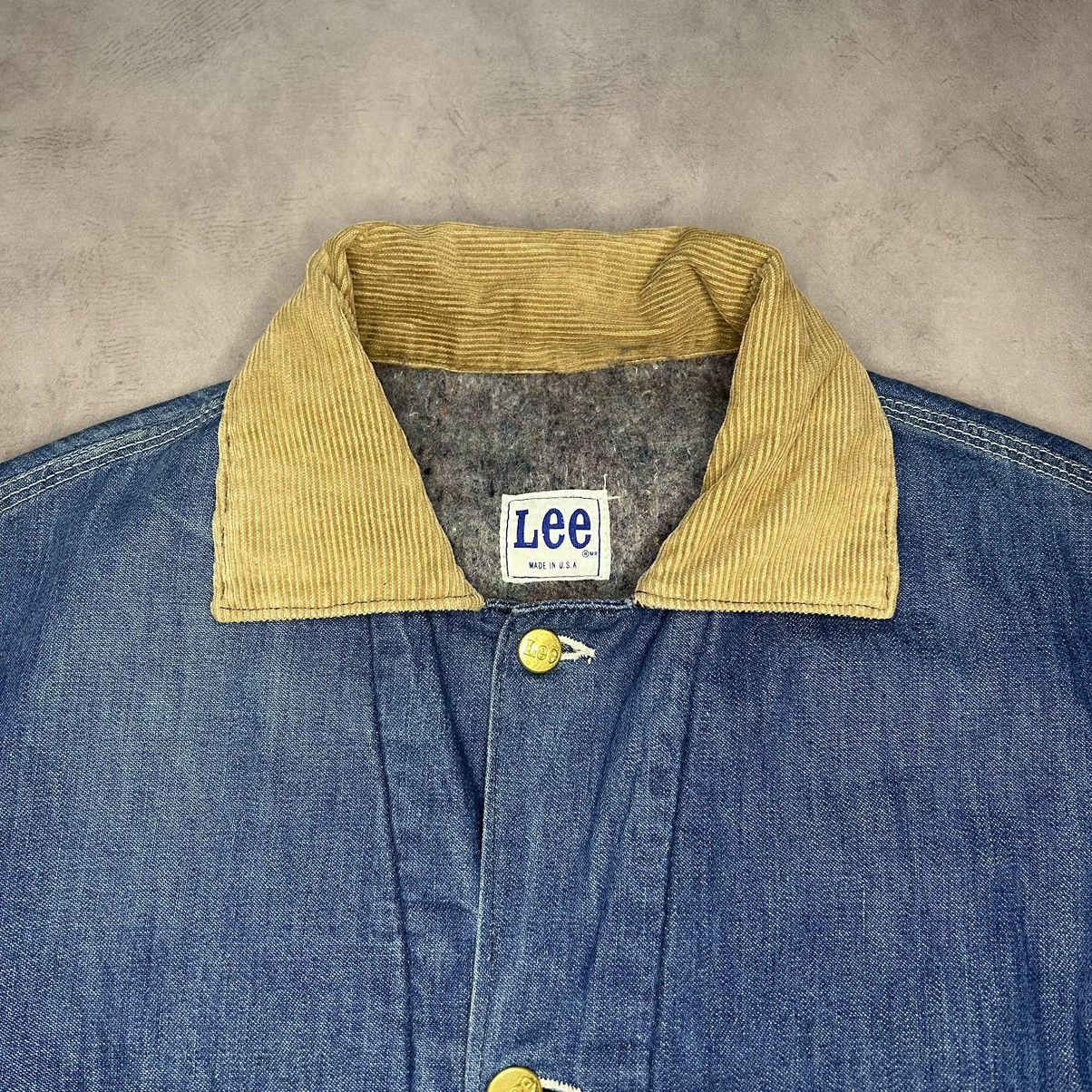 Lee Lee U.S.A Men’s Jacket Denim Vintage Navy Size:M Size US M / EU 48-50 / 2 - 4 Thumbnail
