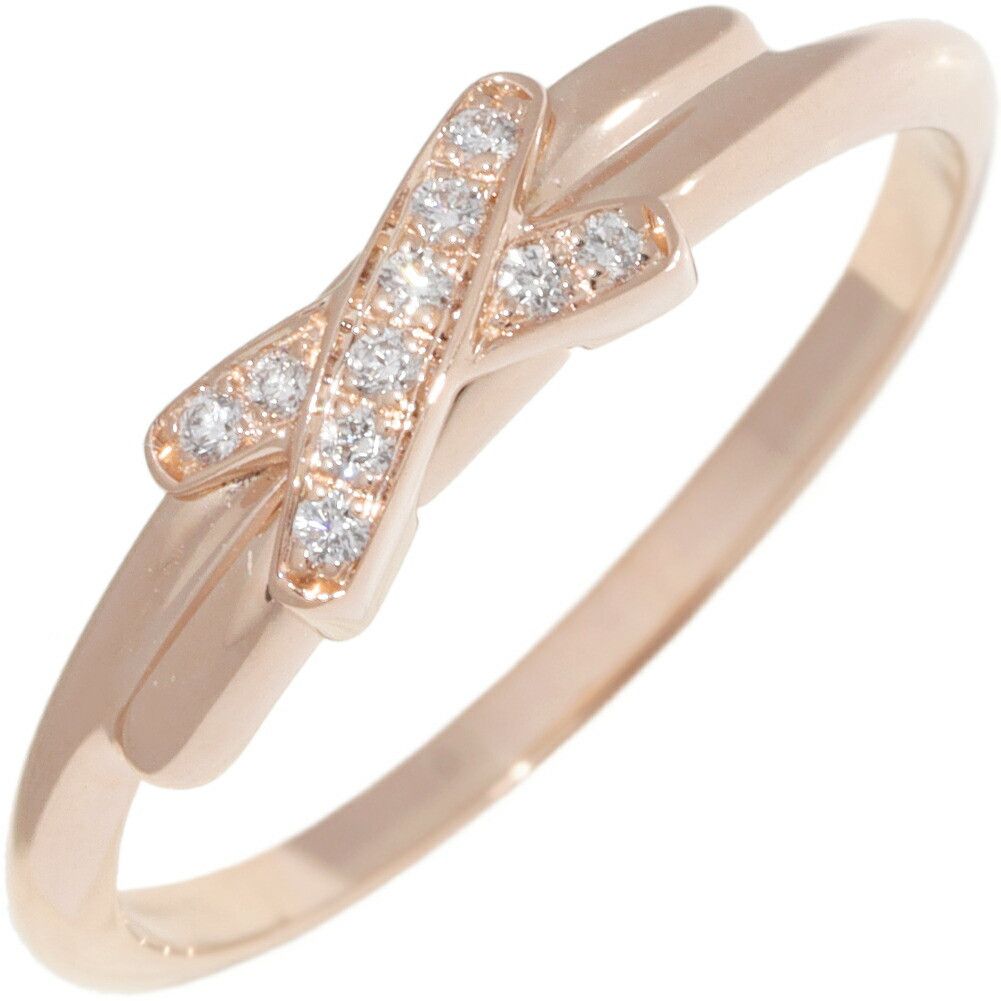 Other Chaumet Chaumet Jeux de Liens Au750 Diamond Ring Precious Metal Ring 082218 DUTY FREE for USA Size ONE SIZE - 1 Thumbnail