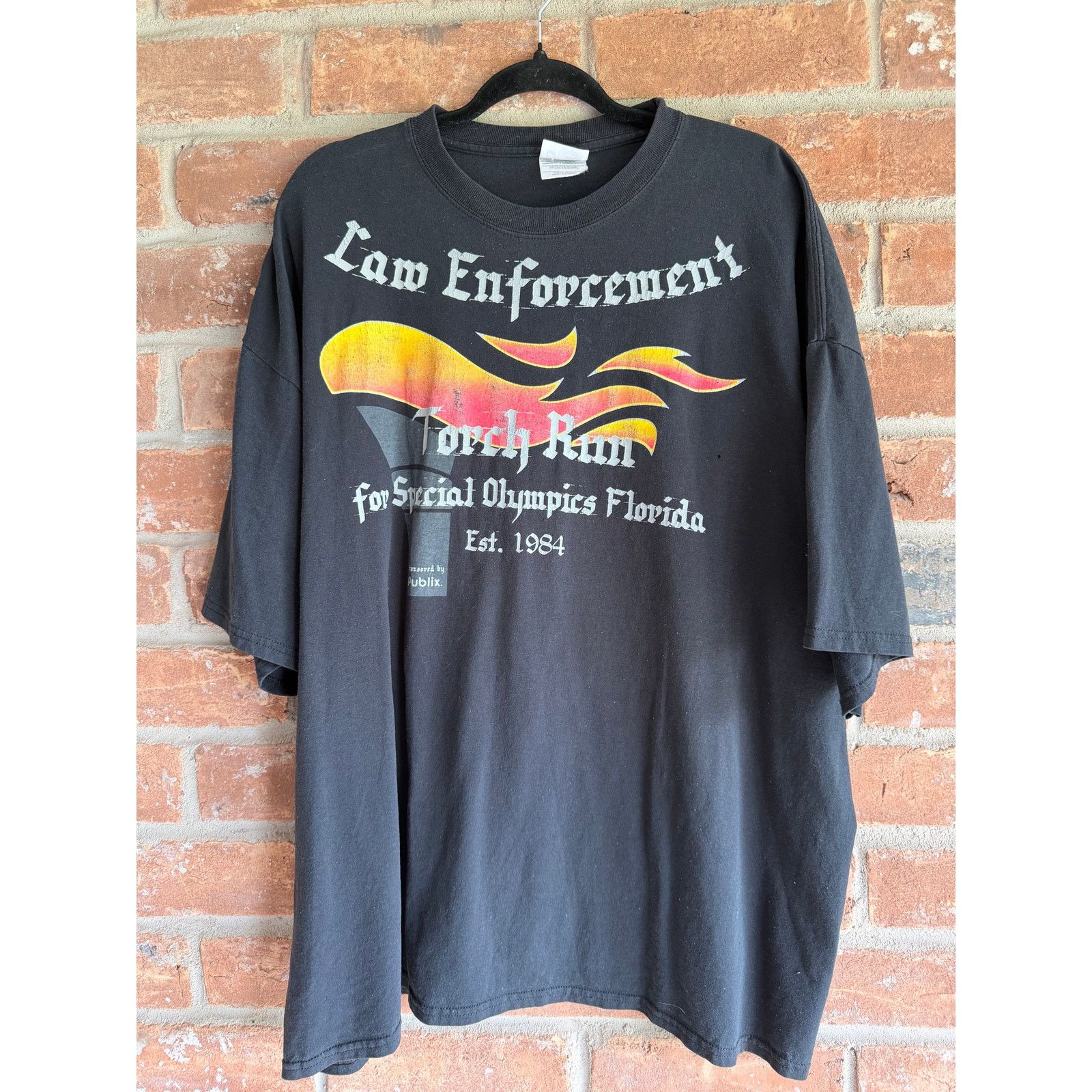 Torch Run Special Olympics Florida Tee Black 3XL