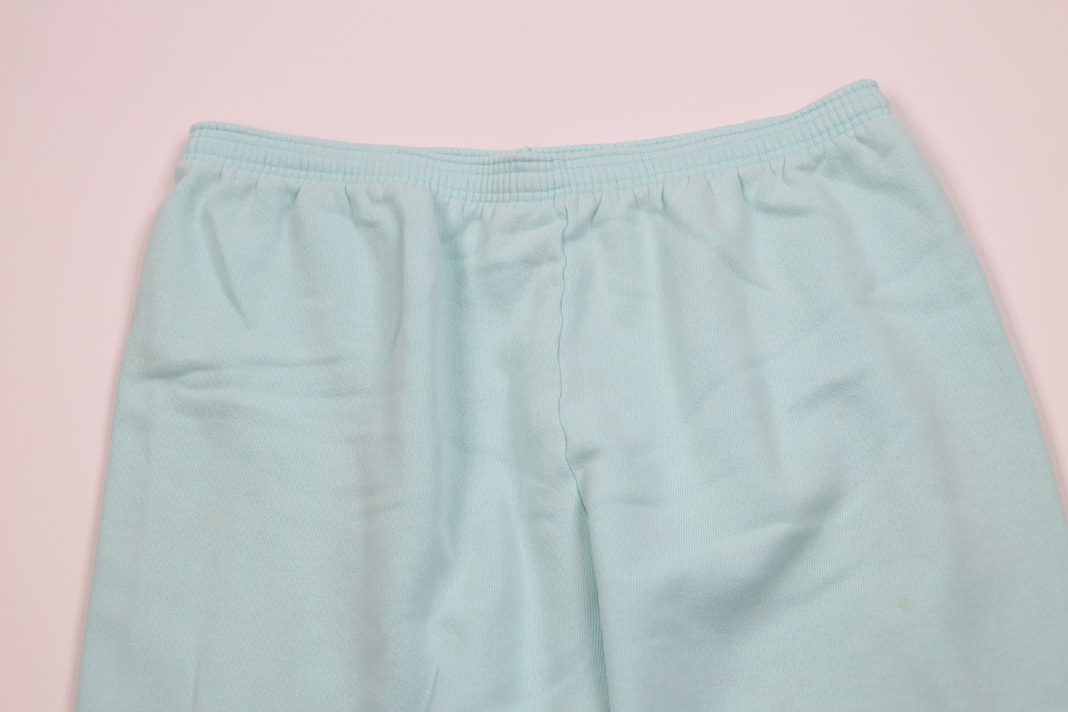 Vintage Vintage 90s Streetwear Sweatpants Joggers Light Blue USA Size 32" / US 10 / IT 46 - 2 Thumbnail