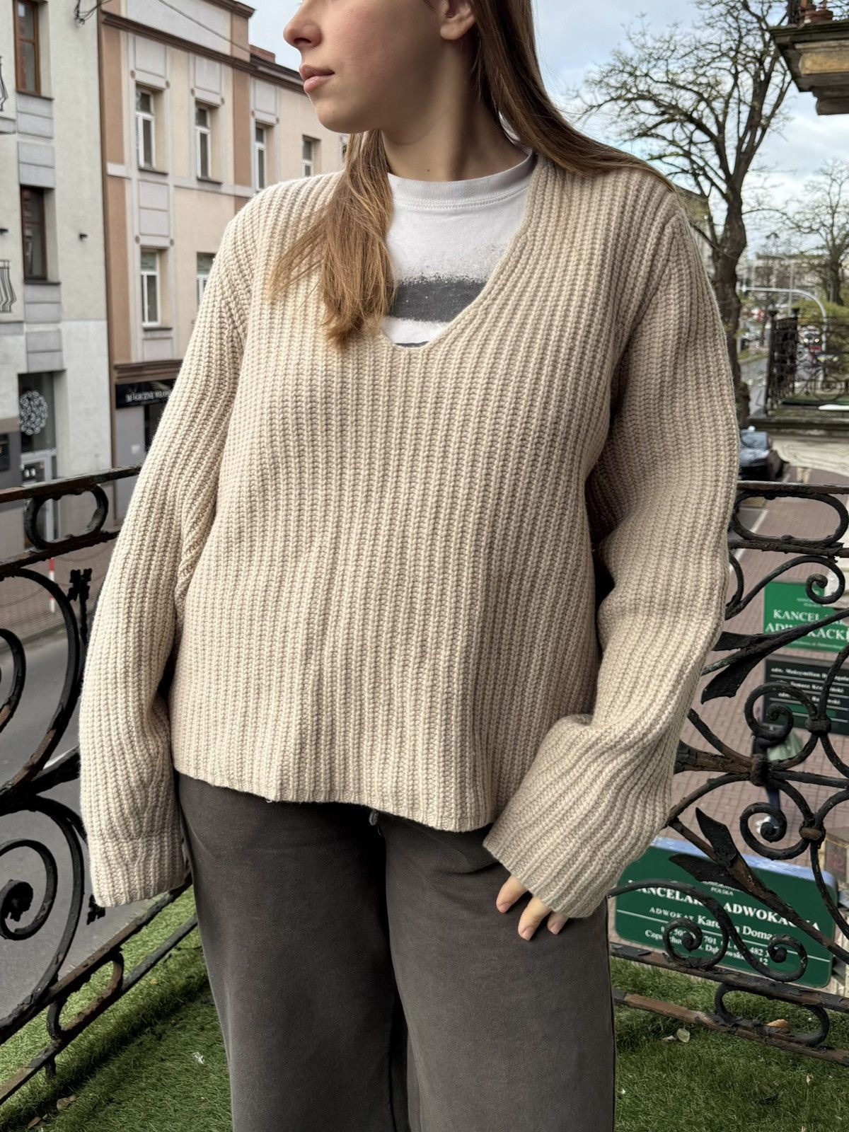 Acne Studios Acne Studios Deborah L Wool Paw14 Knit Sweater Pullover Size M / US 6-8 / IT 42-44 - 2 Thumbnail