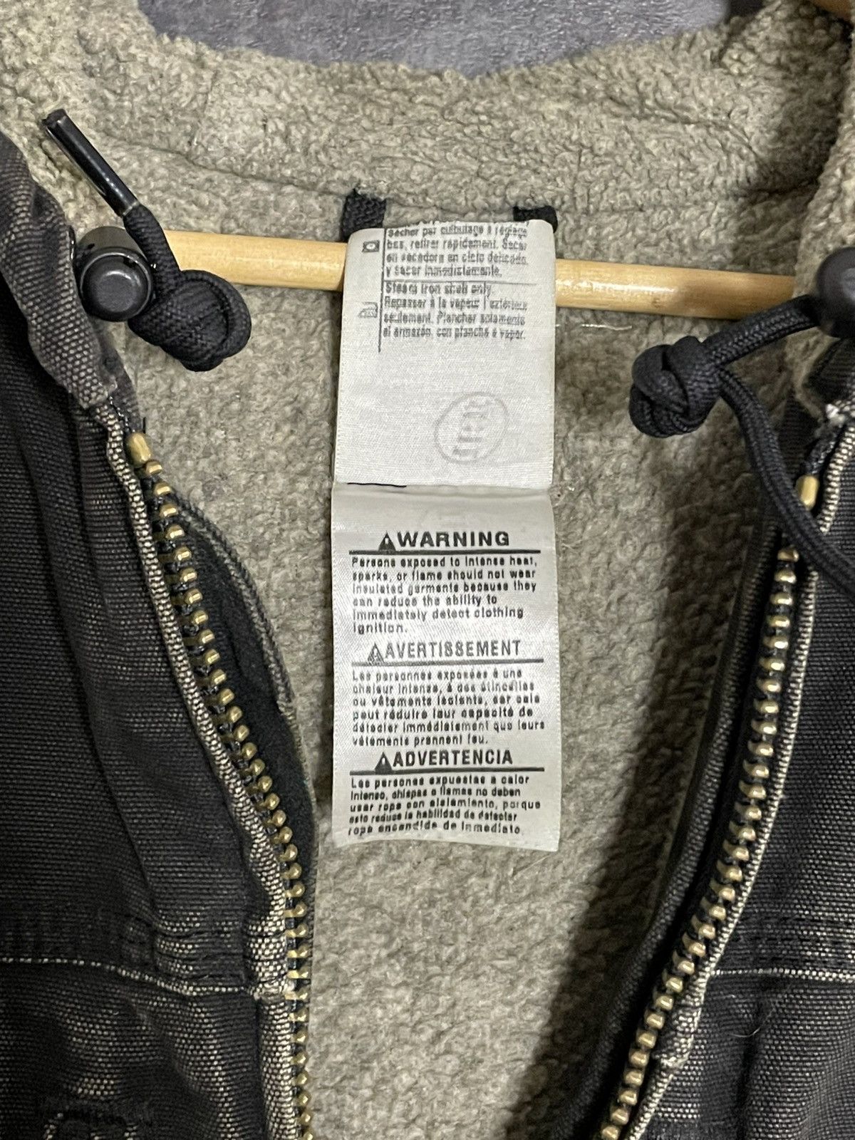 Carhartt Sick Vintage Carhartt C95 Faded Jacket Detroit Active RRL Ys Size US L / EU 52-54 / 3 - 21 Thumbnail