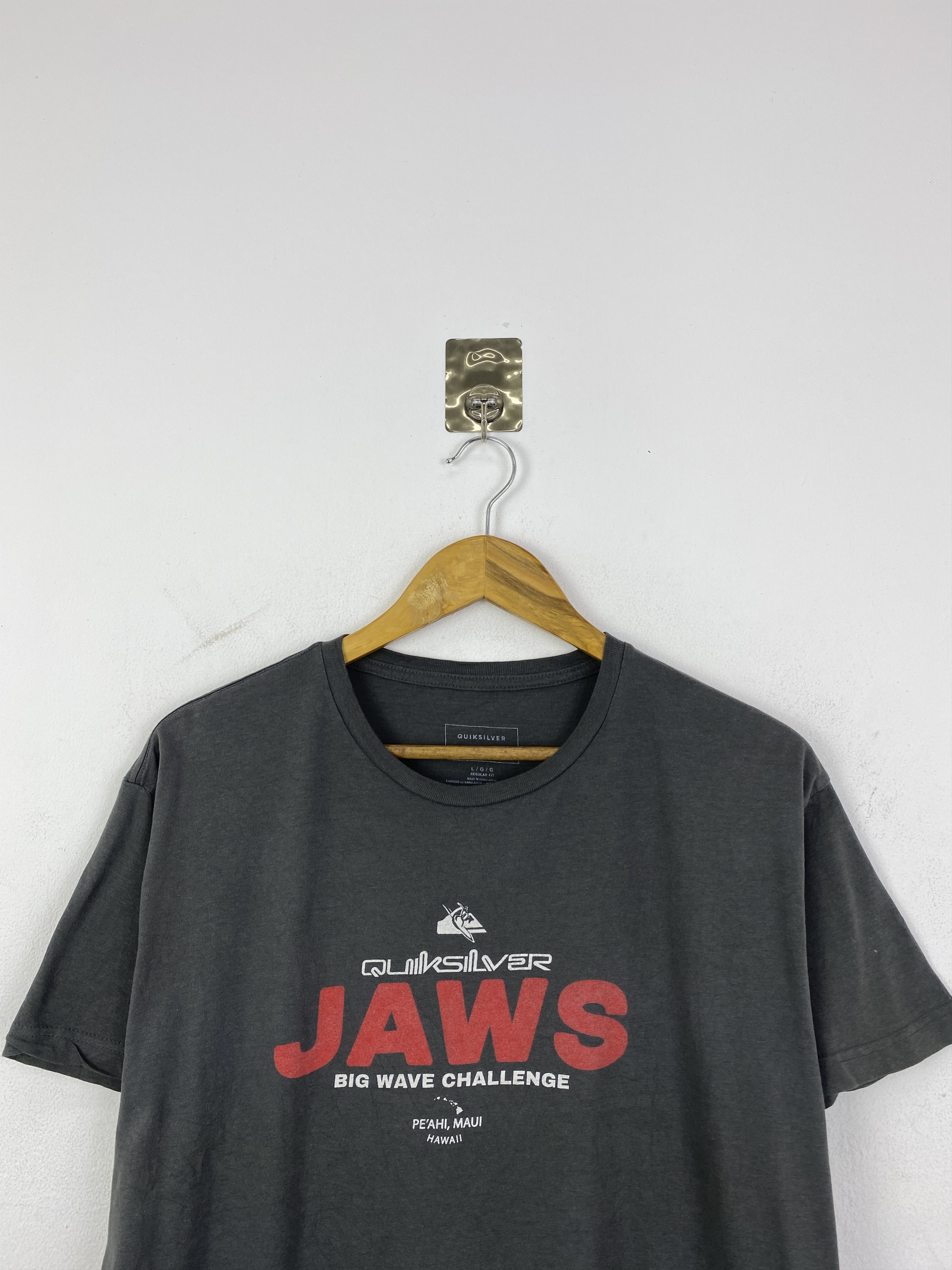 Quiksilver Vintage Quiksilver Jaws Big Wave Challenge Tee TA0732 Size US L / EU 52-54 / 3 - 2 Thumbnail
