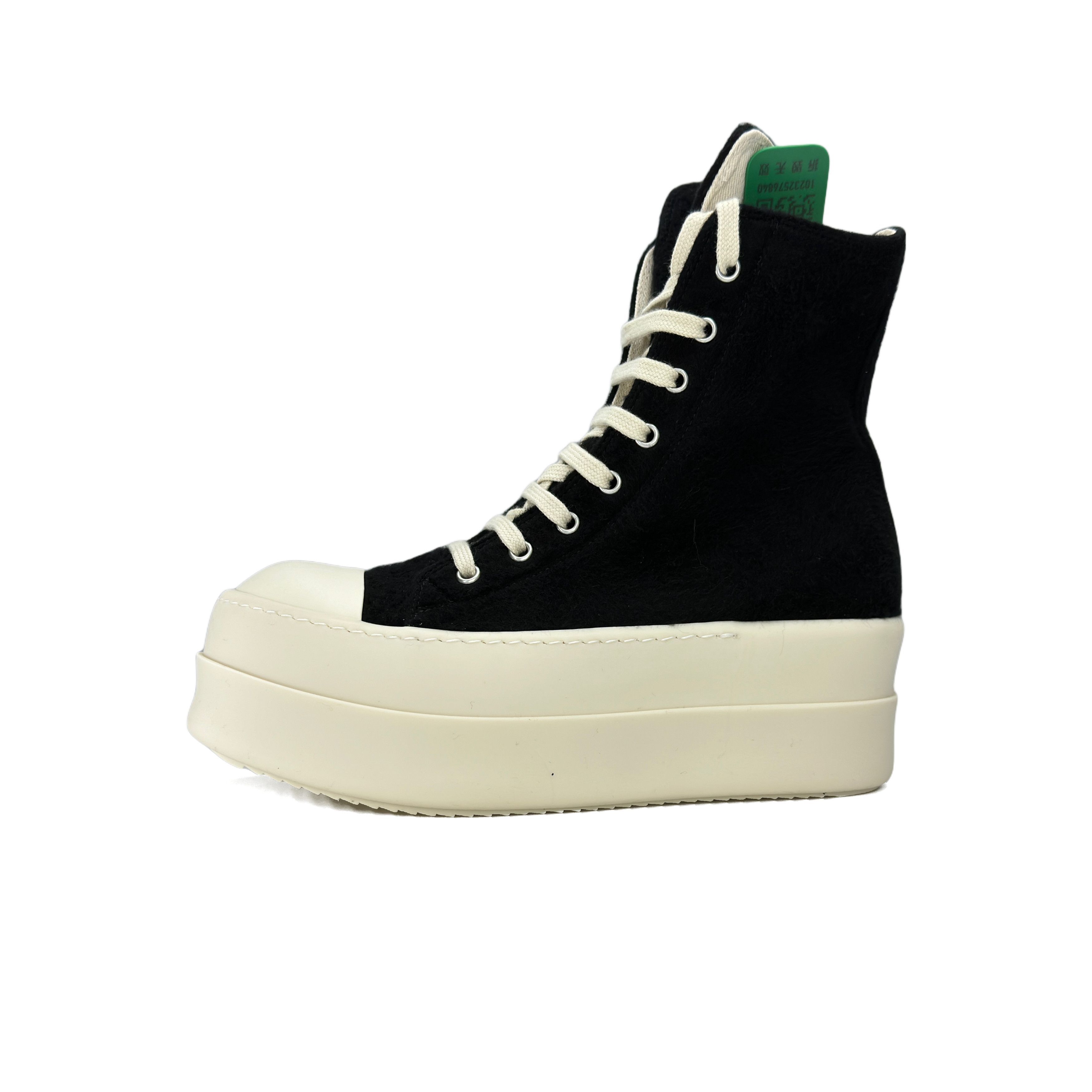 Rick Owens Drkshdw Rick Owens DRKSHDW Platform High-Top Sneakers Size 38 Size US 8 / IT 38 - 1 Thumbnail