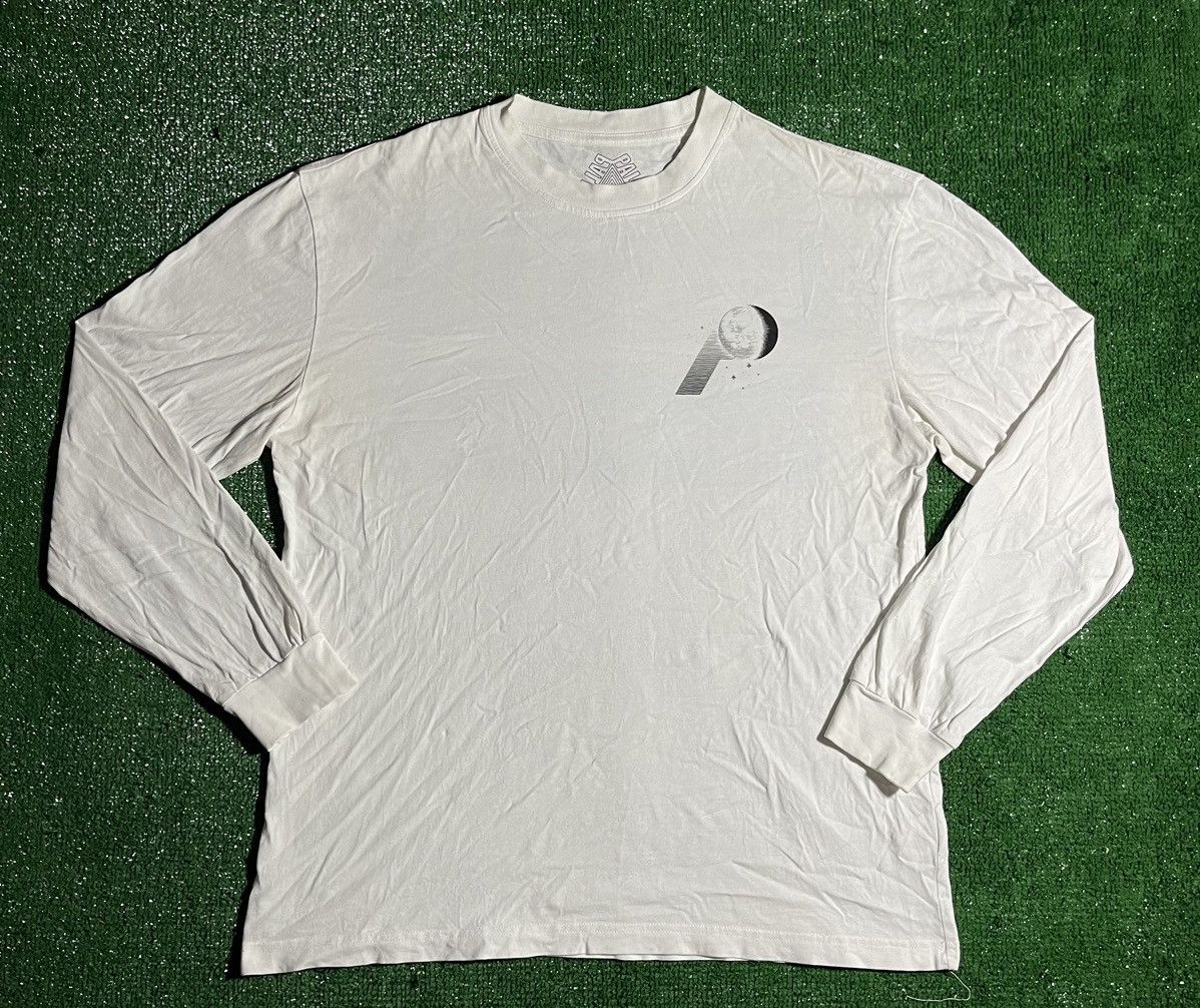image of Palace Moon ‘Spaced Out’ T-Shirt in White, Men's (Size Large)