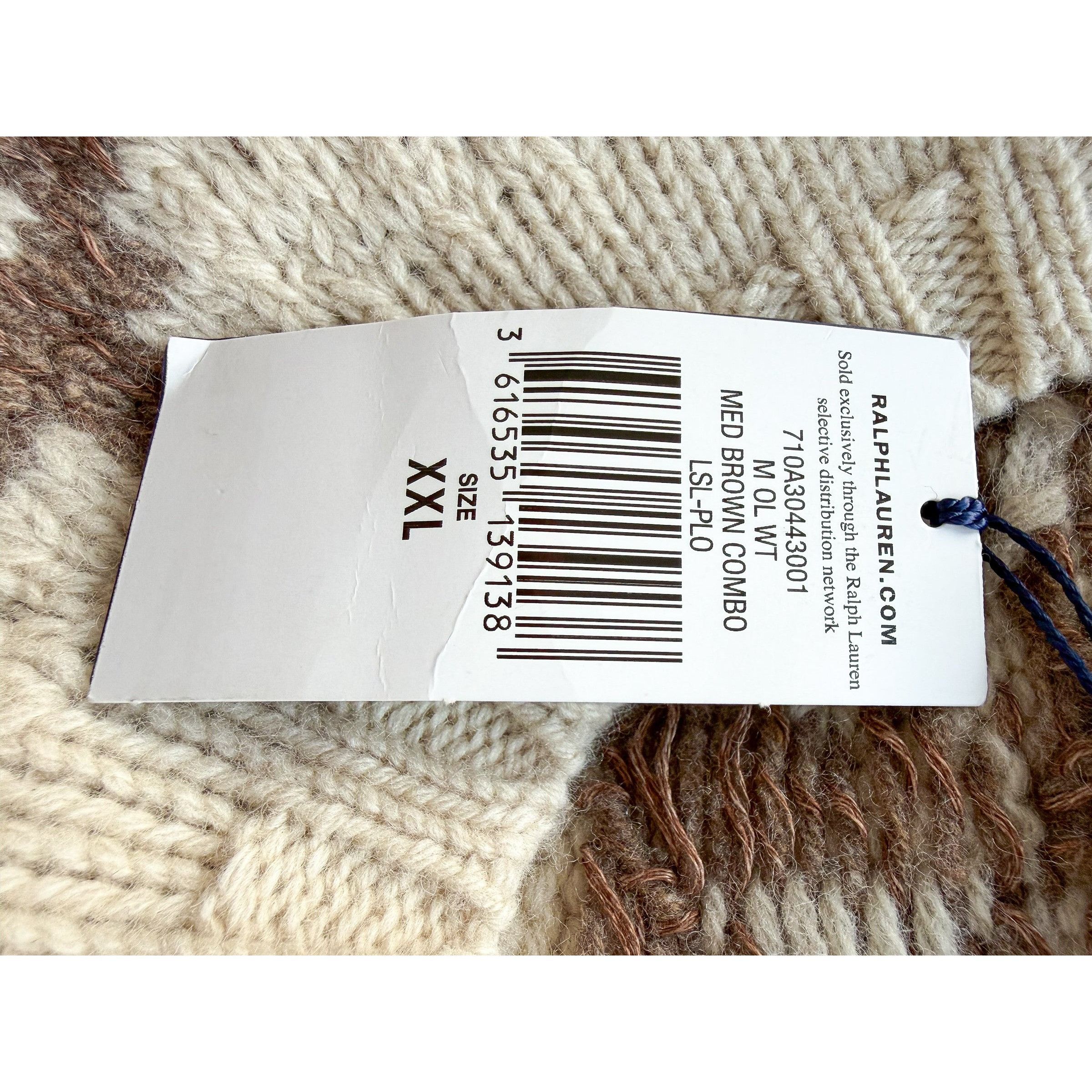 Polo Ralph Lauren Ralph Lauren Polo Plaid Wool Linen Jumper Size US XXL / EU 58 / 5 - 5 Thumbnail