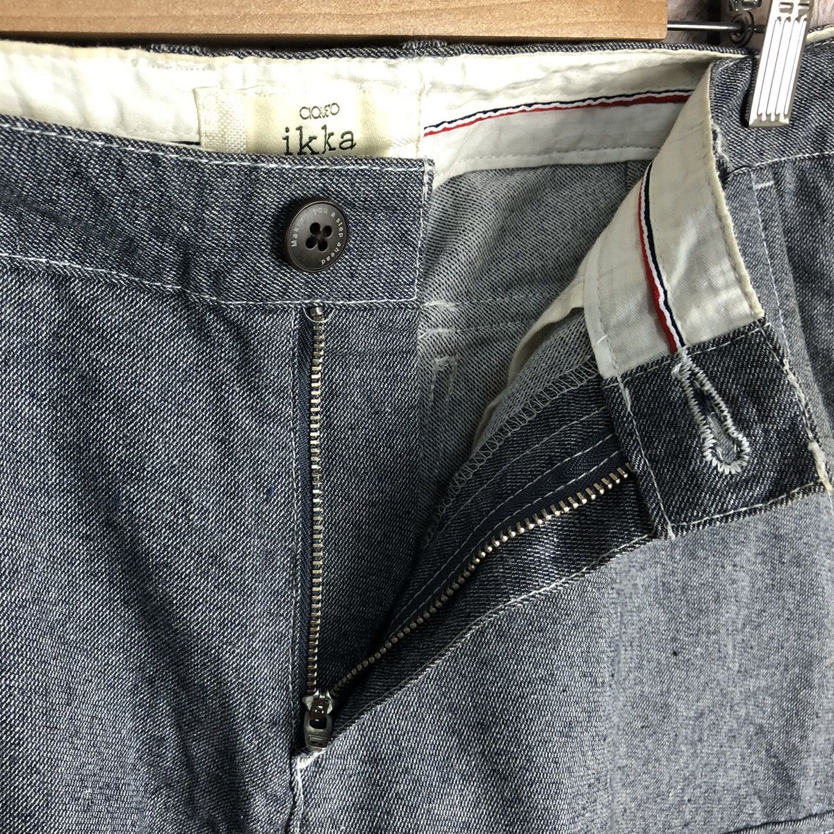 Japanese Brand Ikka Grey Cargo utility tactical Multipocket Pants #A840 Size US 31 - 16 Thumbnail