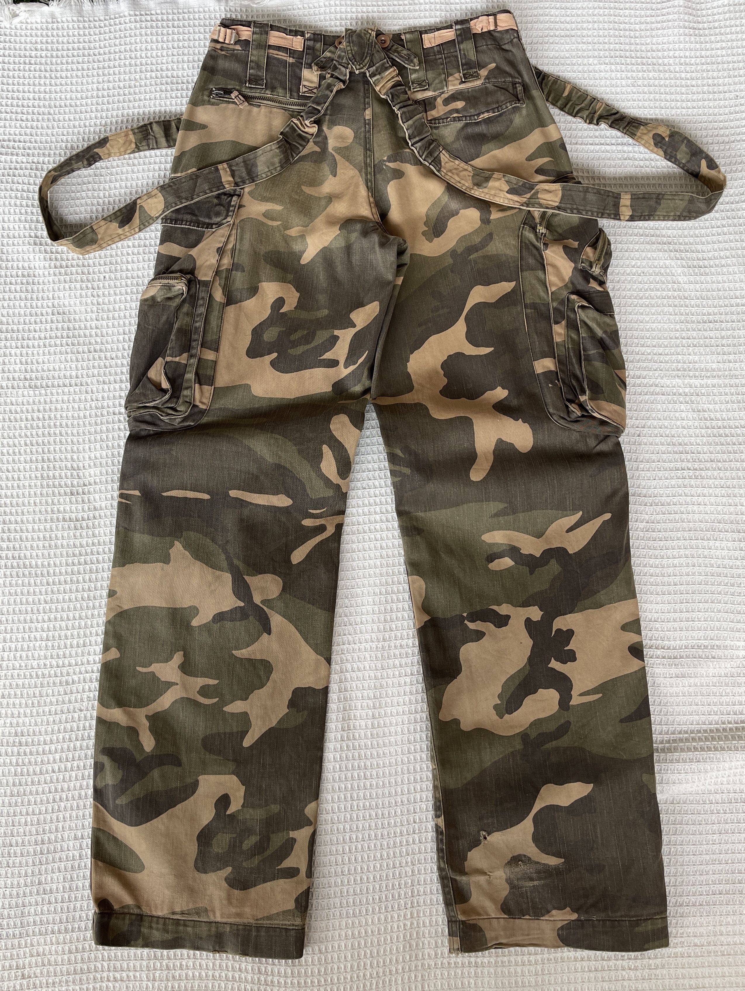 GOA Vintage’90s🔥GOA🔥Camo Bondage Cargo Pants Size US 30 / EU 46 - 3 Thumbnail